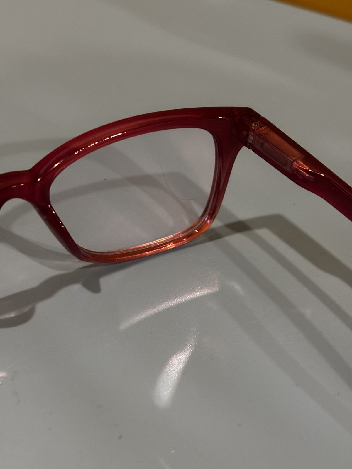 Other Dark pink non prescription glasses0139 Size ONE SIZE - 9 Thumbnail