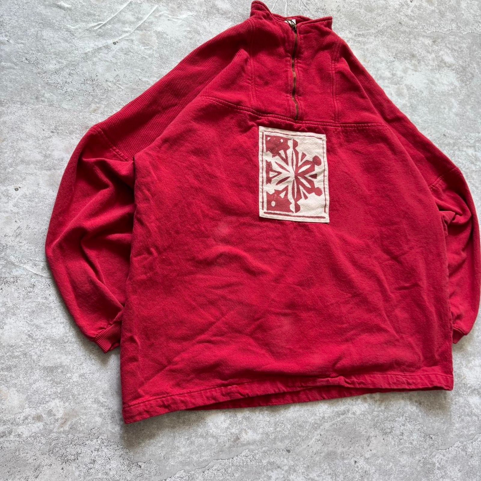 Coldwater Creek Vintage Coldwater Creek Snowflake Half-Zip Sweater - Size L Size US L / EU 52-54 / 3 - 2 Thumbnail