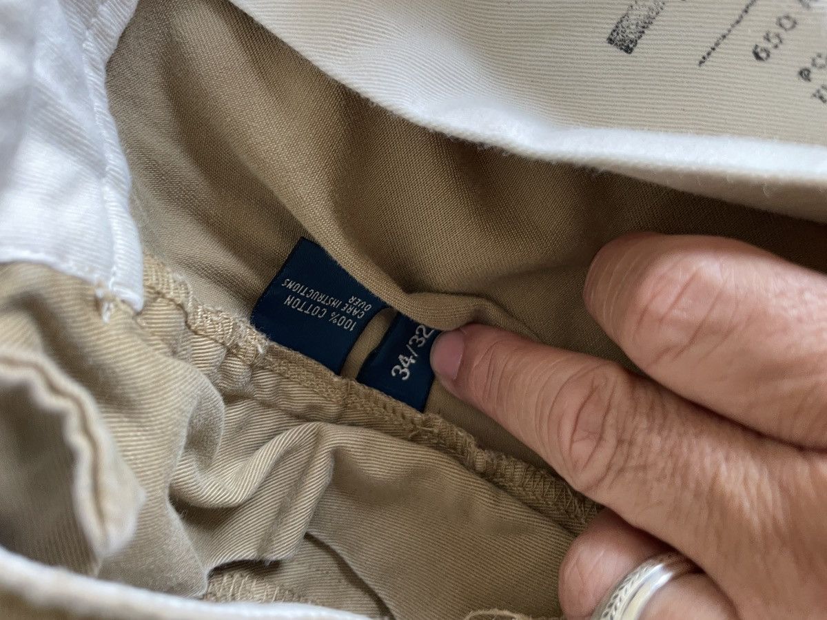 Polo Ralph Lauren STND Issue FF Khaki Chinos Size US 34 / EU 50 - 13 Thumbnail