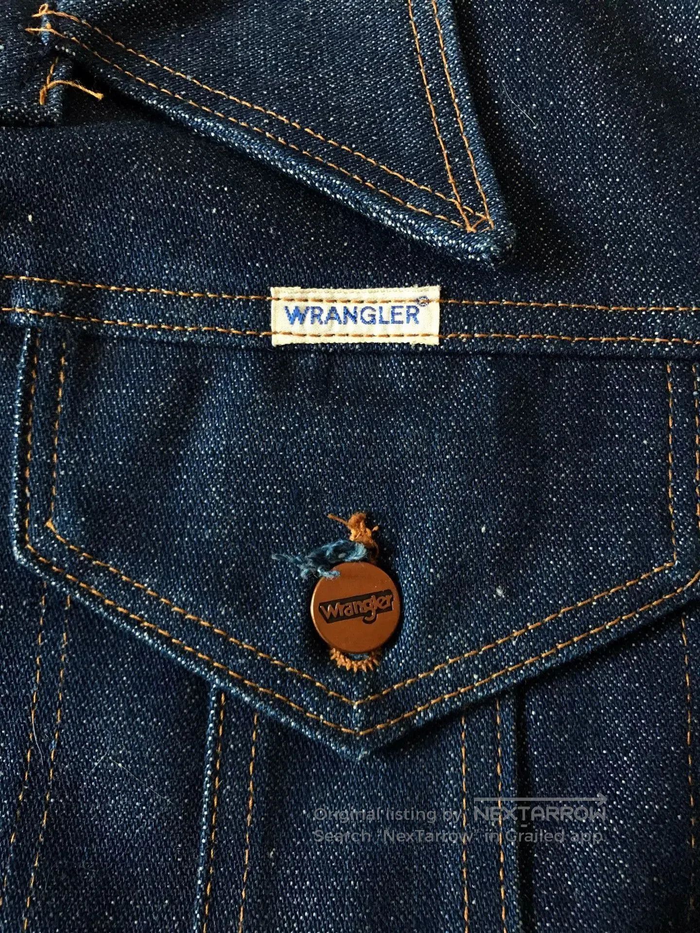 Wrangler 1960s Wrangler Type 3 Western Jacket. Size US S / EU 44-46 / 1 - 7 Thumbnail