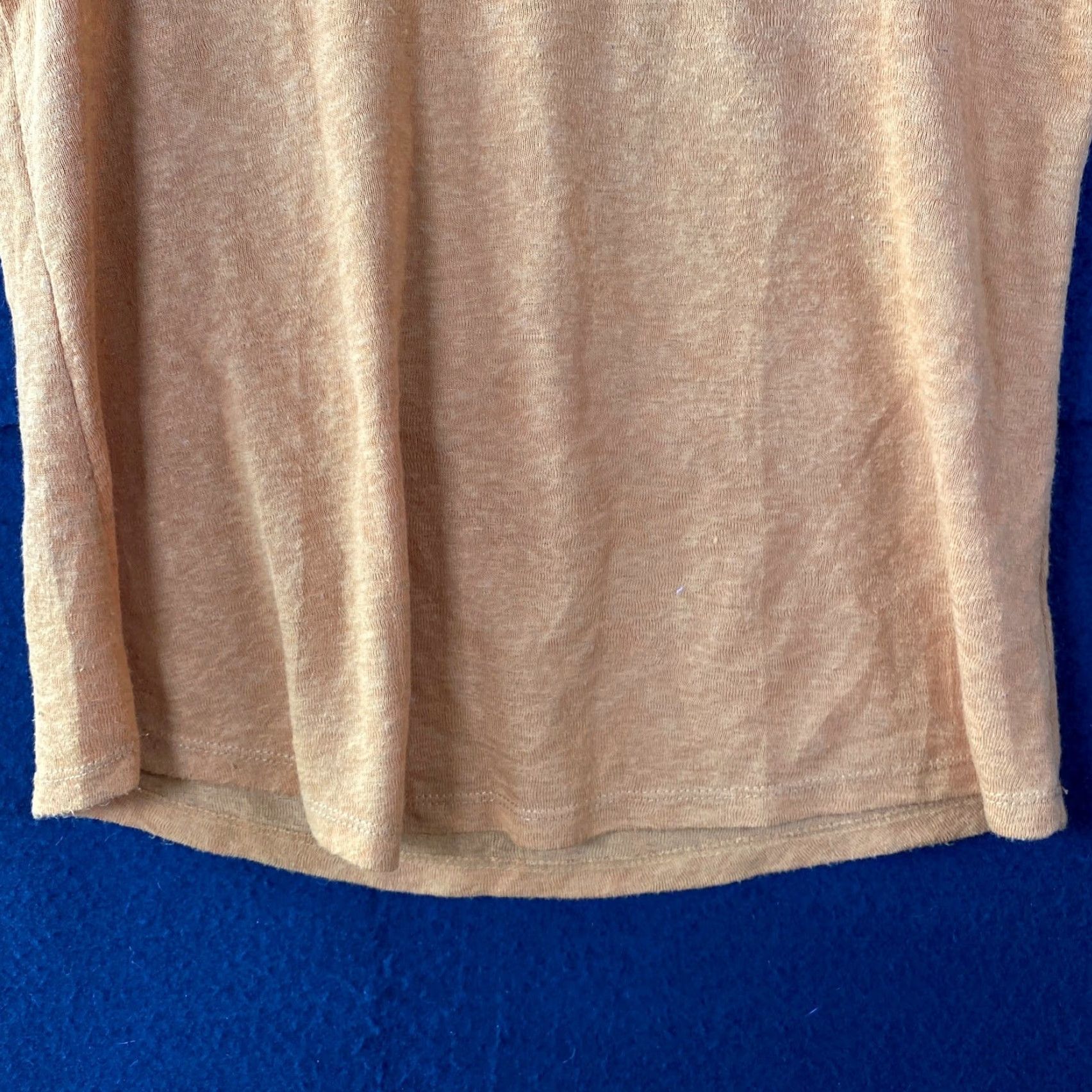 Anthropologie Saturday Sunday Blouse Mustard Yellow V-Neck Sleeveless Small Womens Shirt Size S / US 4 / IT 40 - 3 Thumbnail