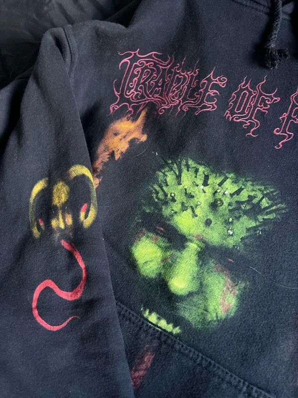 Vintage Cradle Of Filth "Eve Pleaser" Vintage Hoodie Size US M / EU 48-50 / 2 - 2 Thumbnail