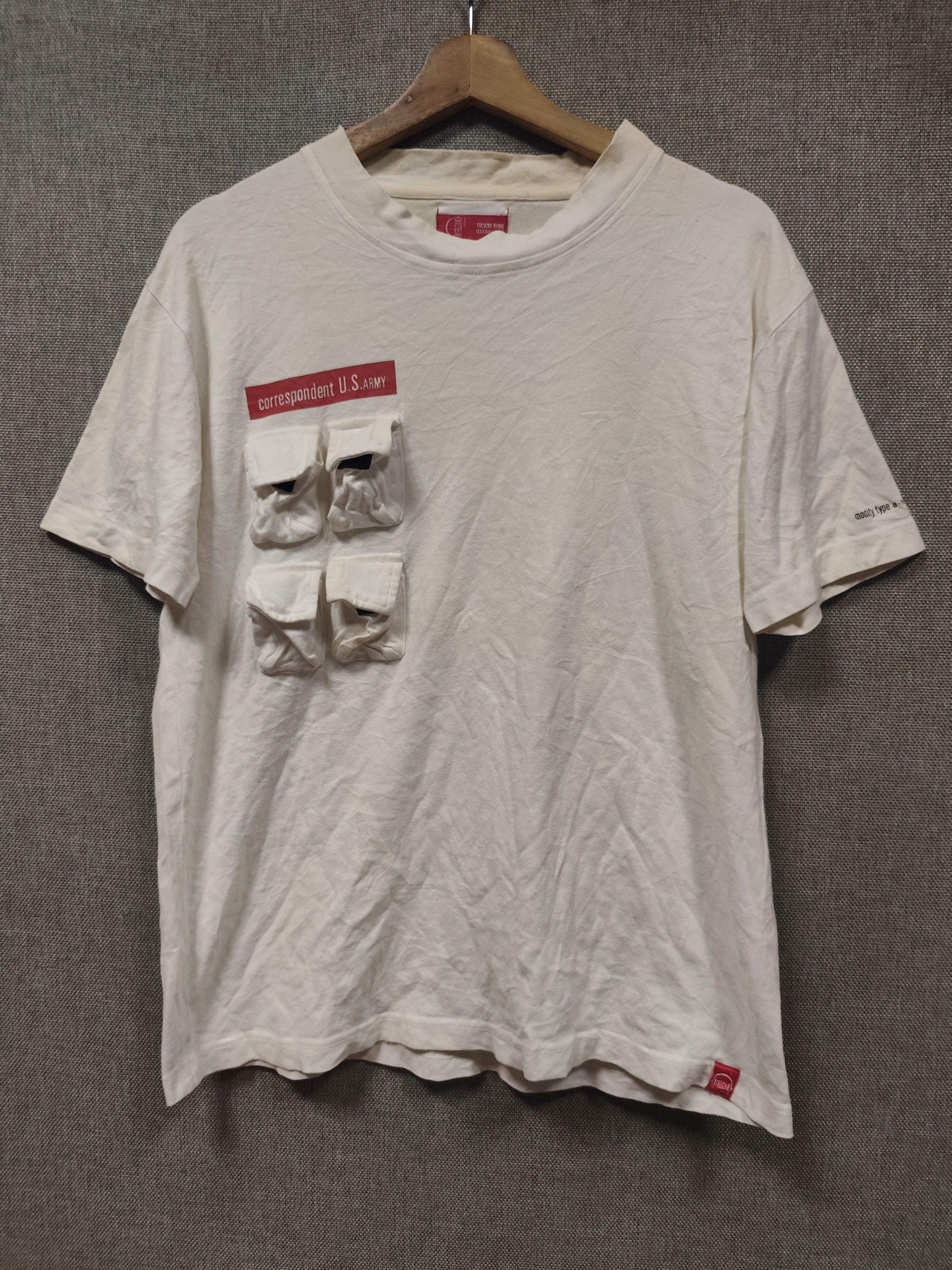 Vintage TREVOIS WORK Parasite/Parachute Tee Size US M / EU 48-50 / 2 - 1 Thumbnail