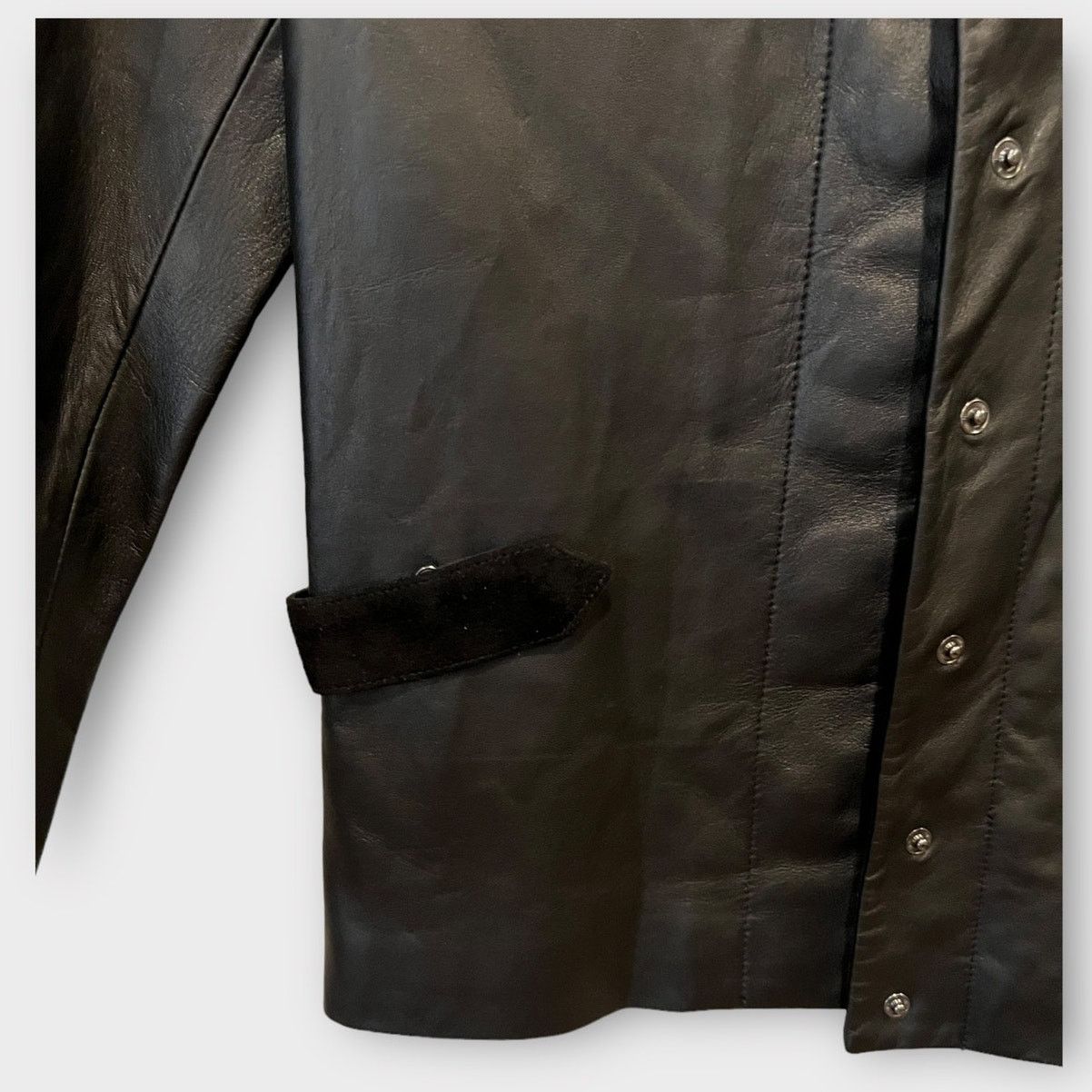 VEDA Veda 'Calder' Suede & Leather Jacket Size Small Size M / US 6-8 / IT 42-44 - 6 Thumbnail