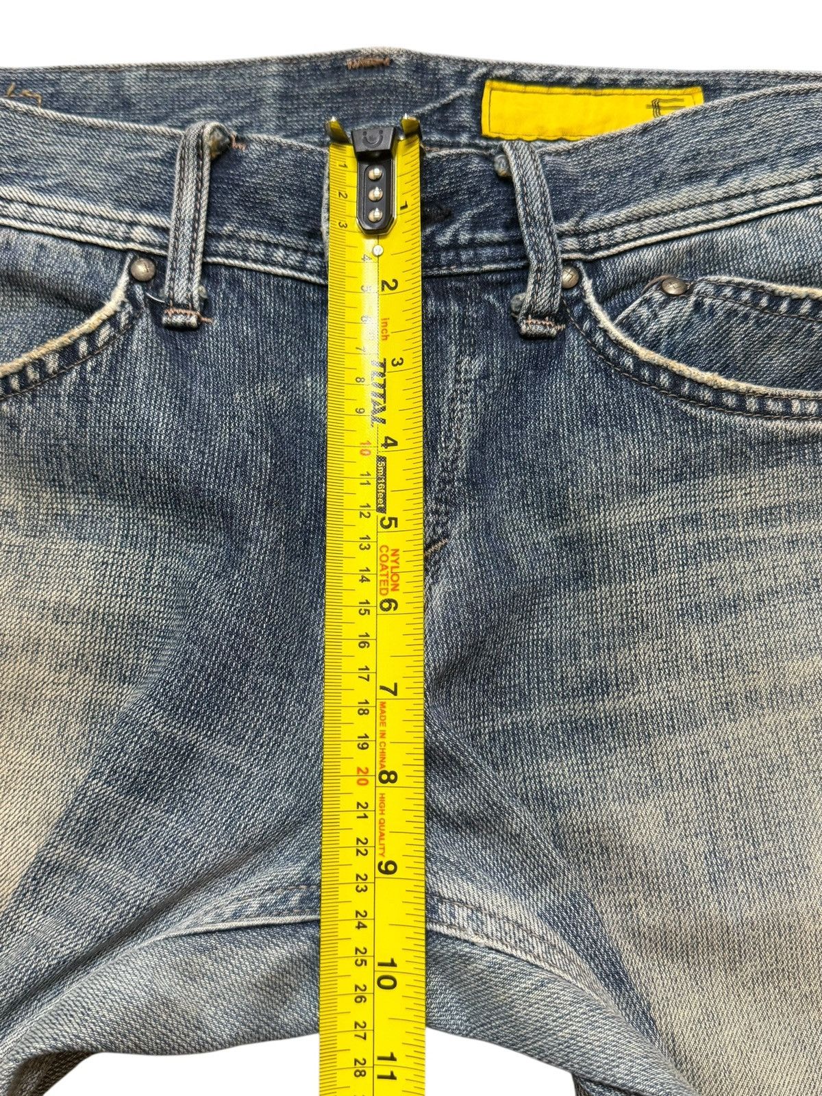 Edwin Vintage Y2K Edwin E-Function Mud Wash Faded Twisted Leg Size US 31 - 14 Thumbnail
