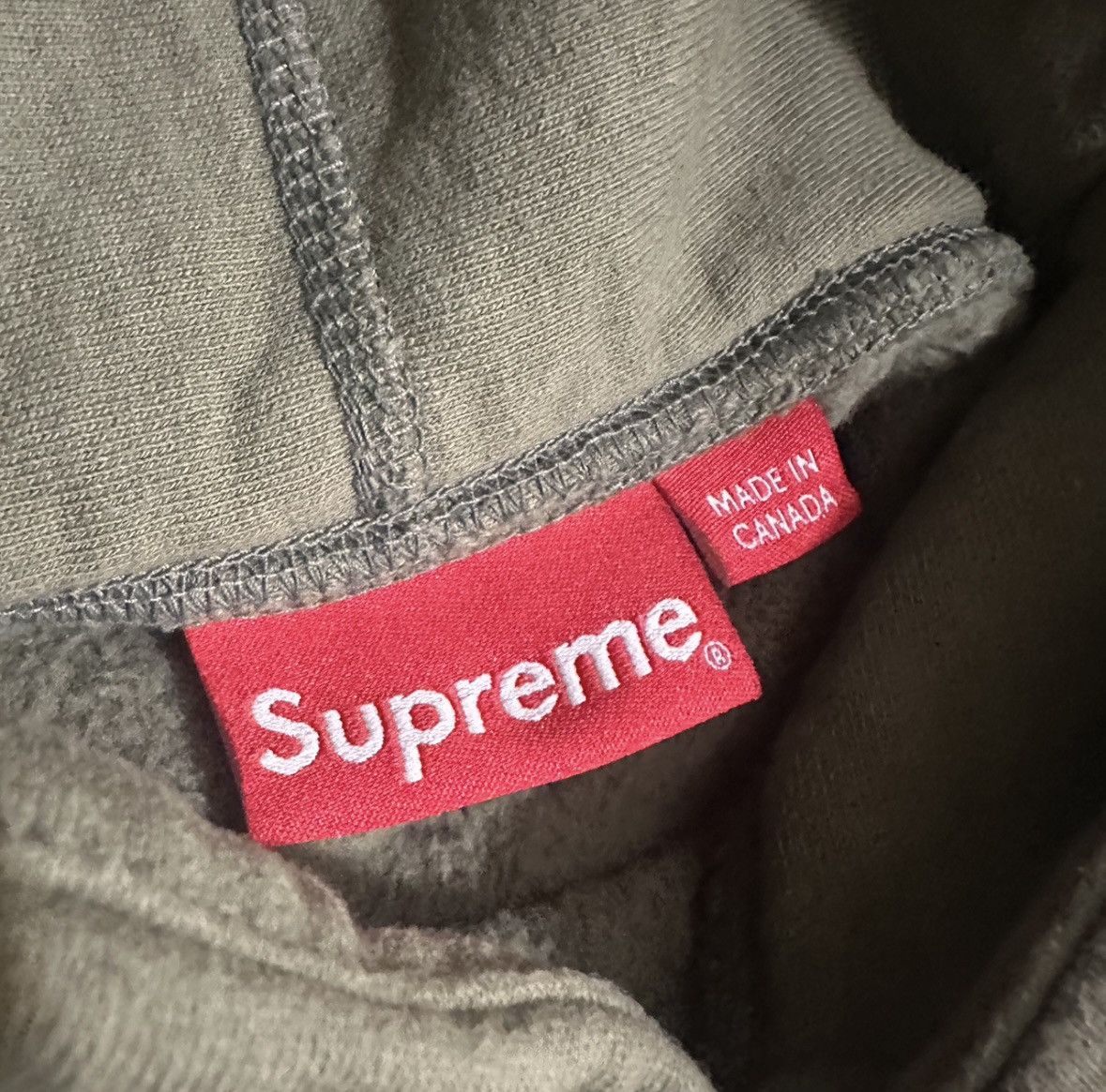 Supreme Supreme fw20 cross logo hoodie Olive Size US M / EU 48-50 / 2 - 5 Thumbnail
