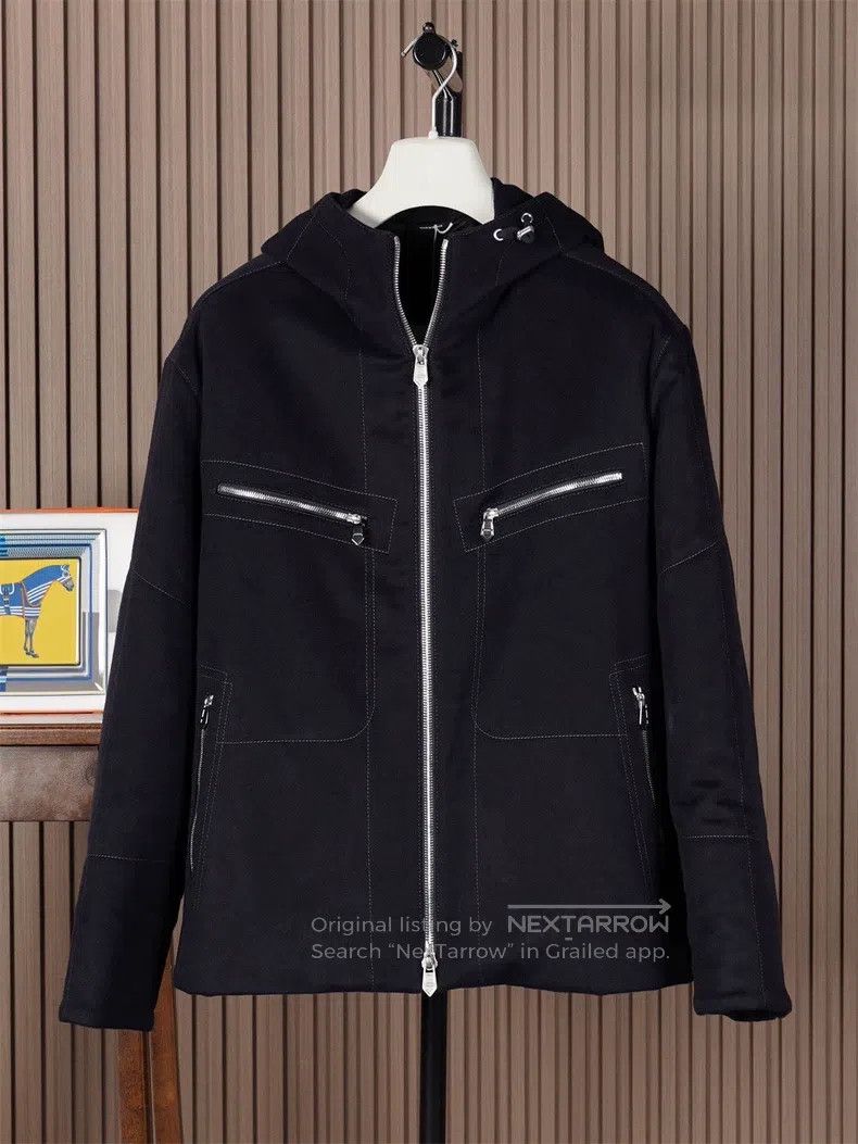 Hermes Hermes Men's Cashmere Jacket Coat Size US M / EU 48-50 / 2 - 1 Thumbnail