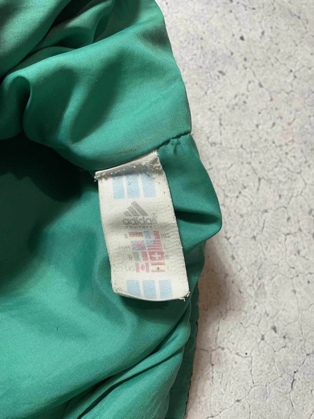 Adidas × Vintage Vintage 90's Adidas Equipment Parka Jacket Big Logo Rare Size US L / EU 52-54 / 3 - 12 Thumbnail