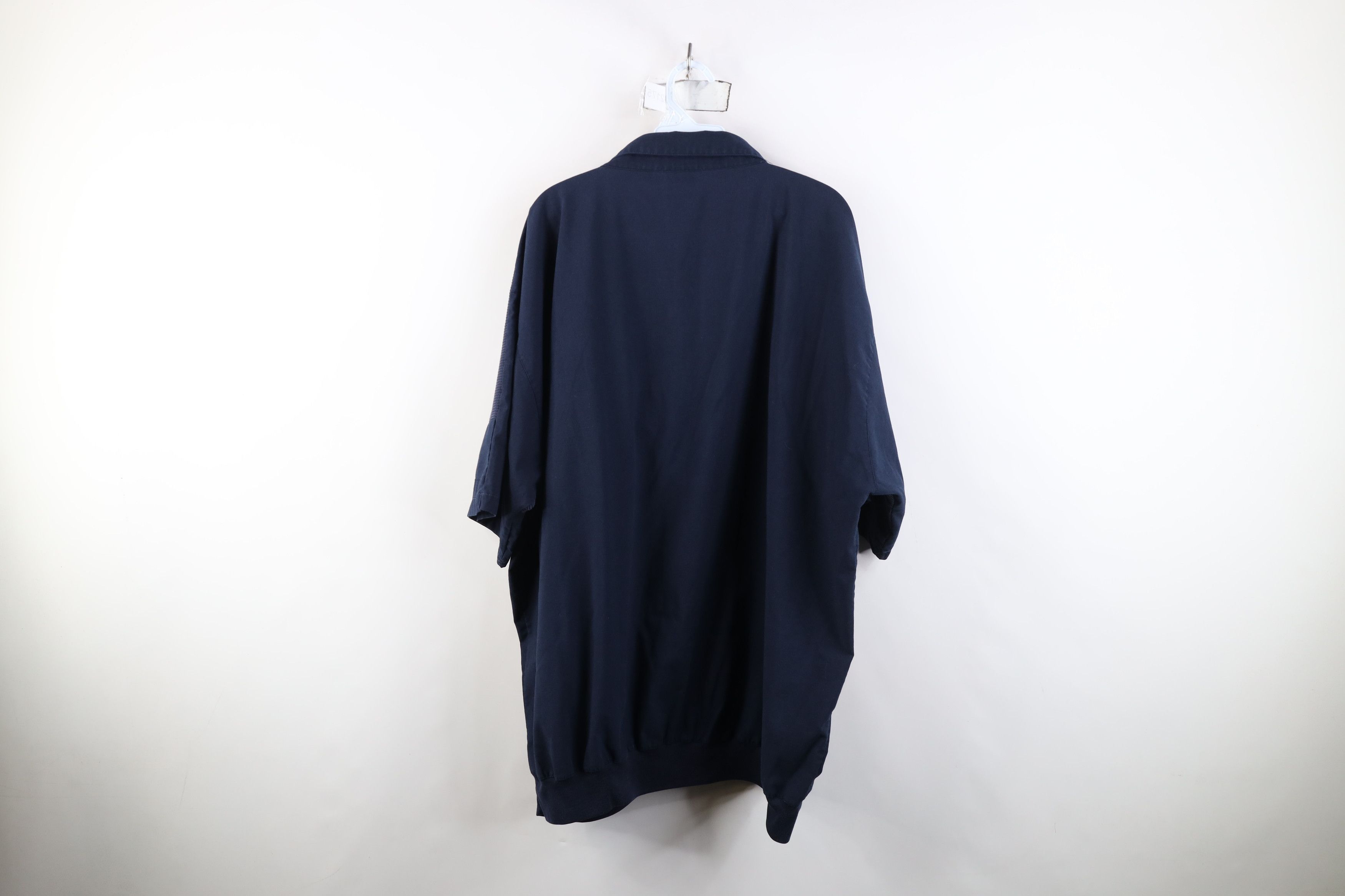 Vintage Vintage 90s Streetwear Pullover Polo Shirt Navy Blue Size US XXL / EU 58 / 5 - 11 Thumbnail