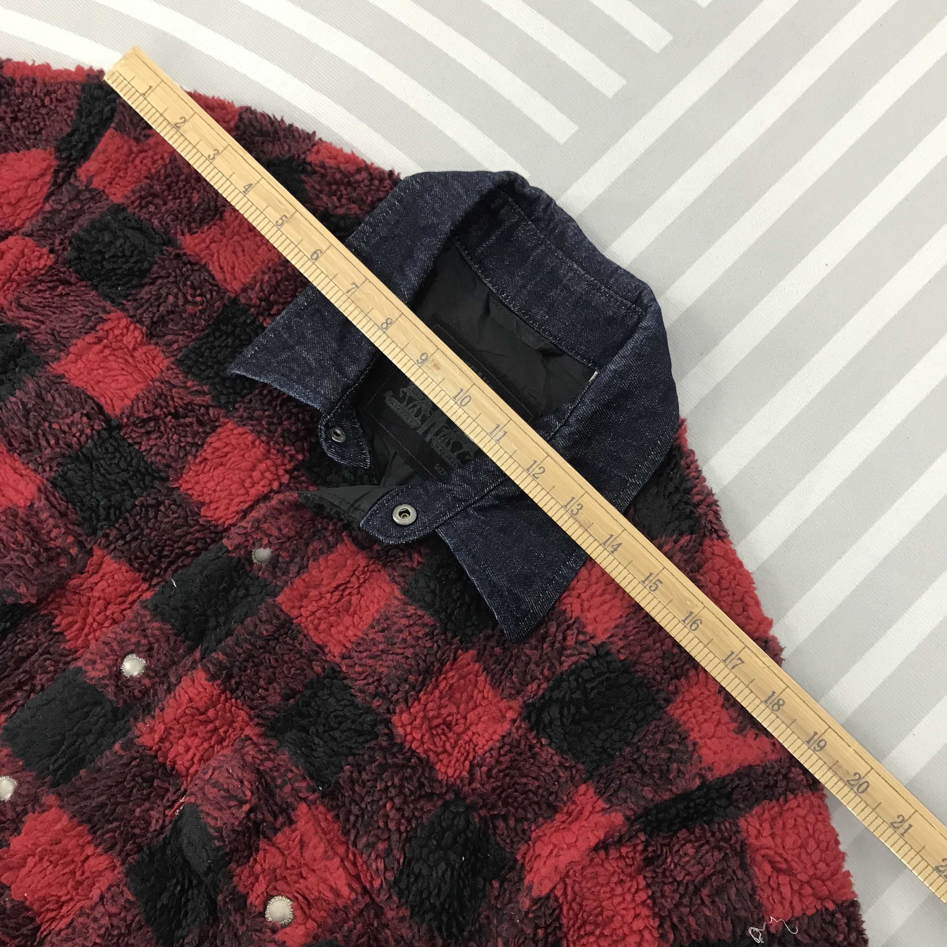 Levi's × Levi's Vintage Clothing × Vintage Vintage Levi Strauss and Co Sherpa snap button Jacket Size US S / EU 44-46 / 1 - 9 Thumbnail