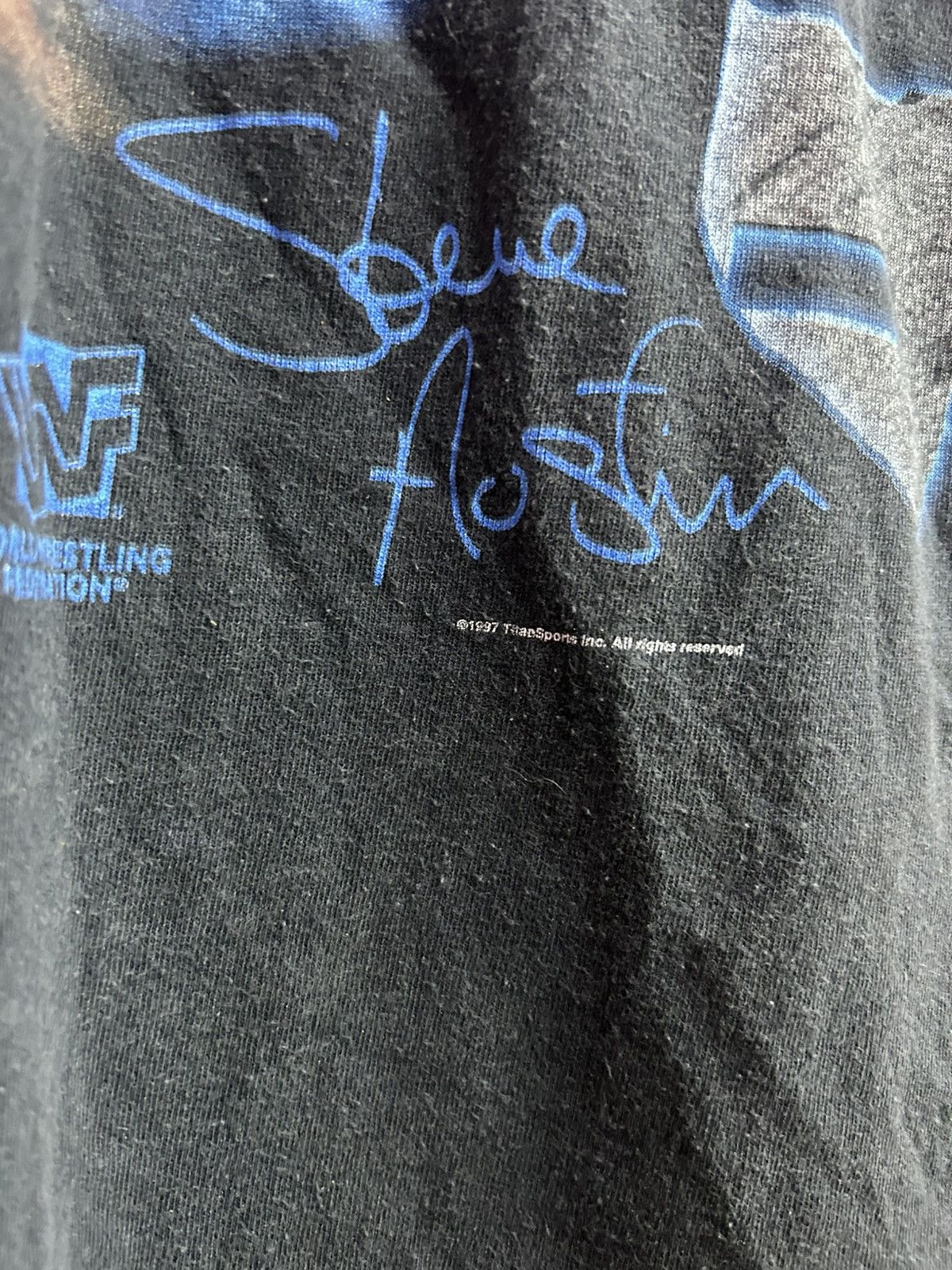 Vintage × WWE × WWF Tee Stone Cold vintage 90’s Size US L / EU 52-54 / 3 - 6 Thumbnail