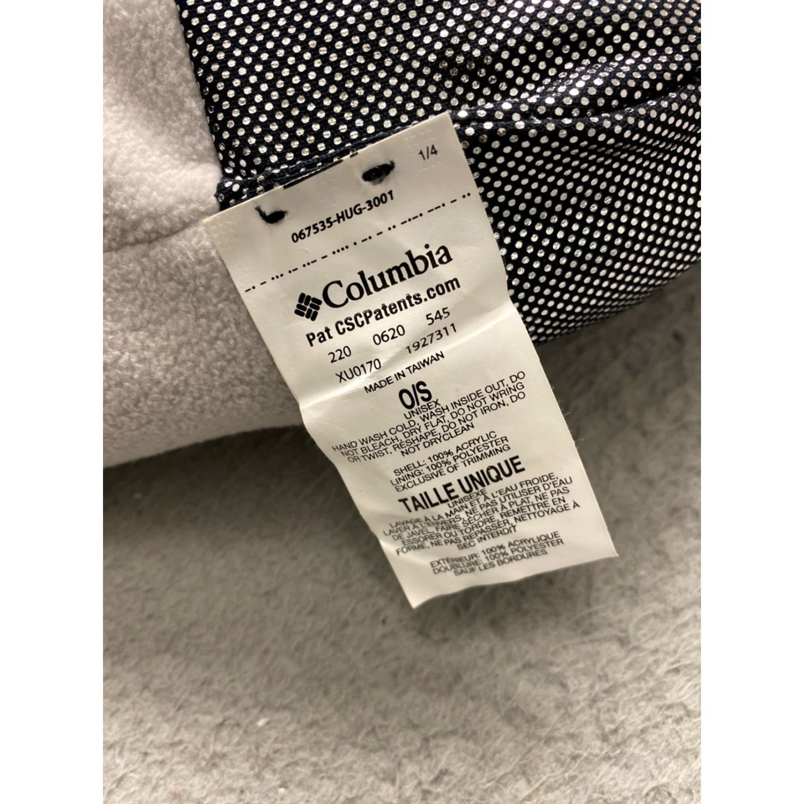 Vintage Columbia Beanie Womens One Size White Knit Beanie Ski Outdoor Adjustable Lightweight Logo Solid Knit Beanie Womens (One Size) Size ONE SIZE - 6 Thumbnail