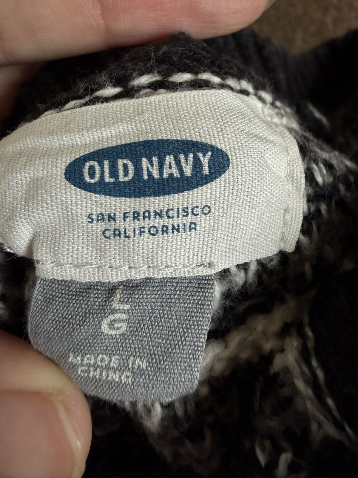 Old Navy Vintage Old Navy Log Sleeve Knitwear Sweater Jumper Size M / US 6-8 / IT 42-44 - 9 Thumbnail