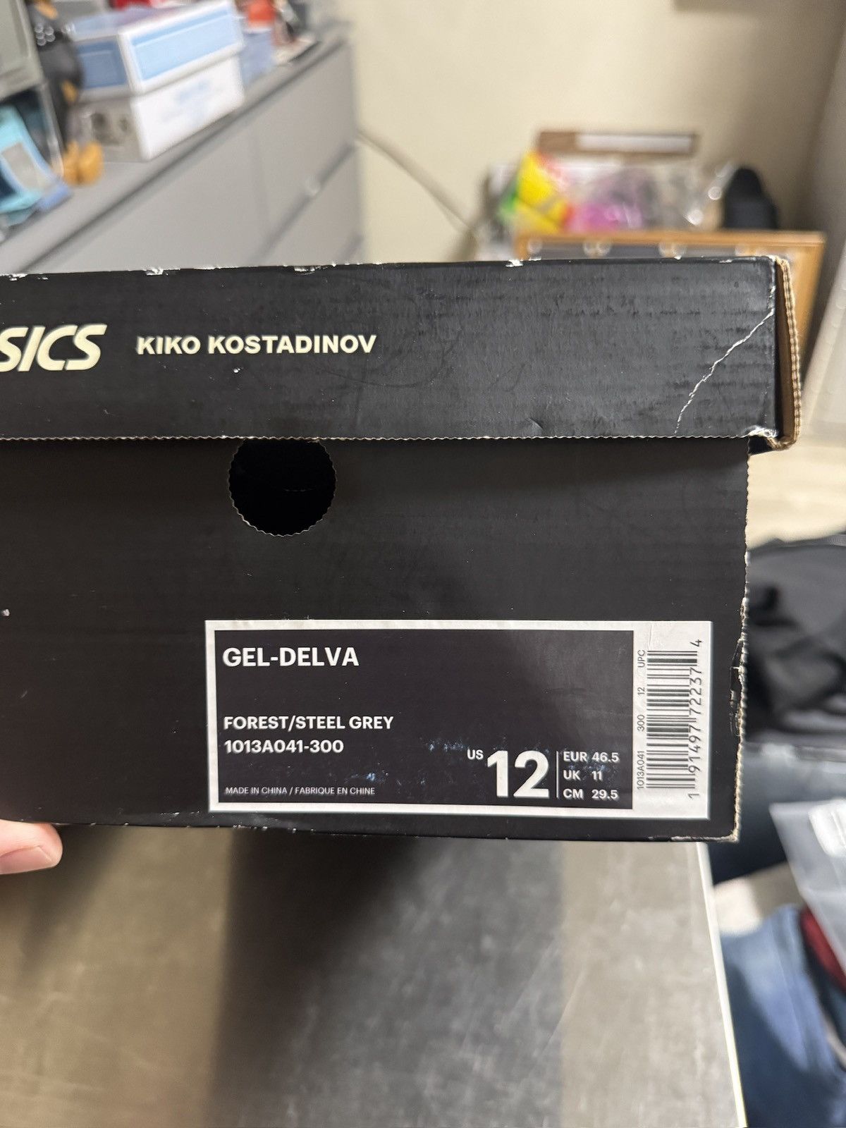 Asics × Kiko Kostadinov 2018 Kiko Kostadinov Asics Gel Delva 1 Forest Green Size 12 Size US 12 / EU 45 - 8 Thumbnail