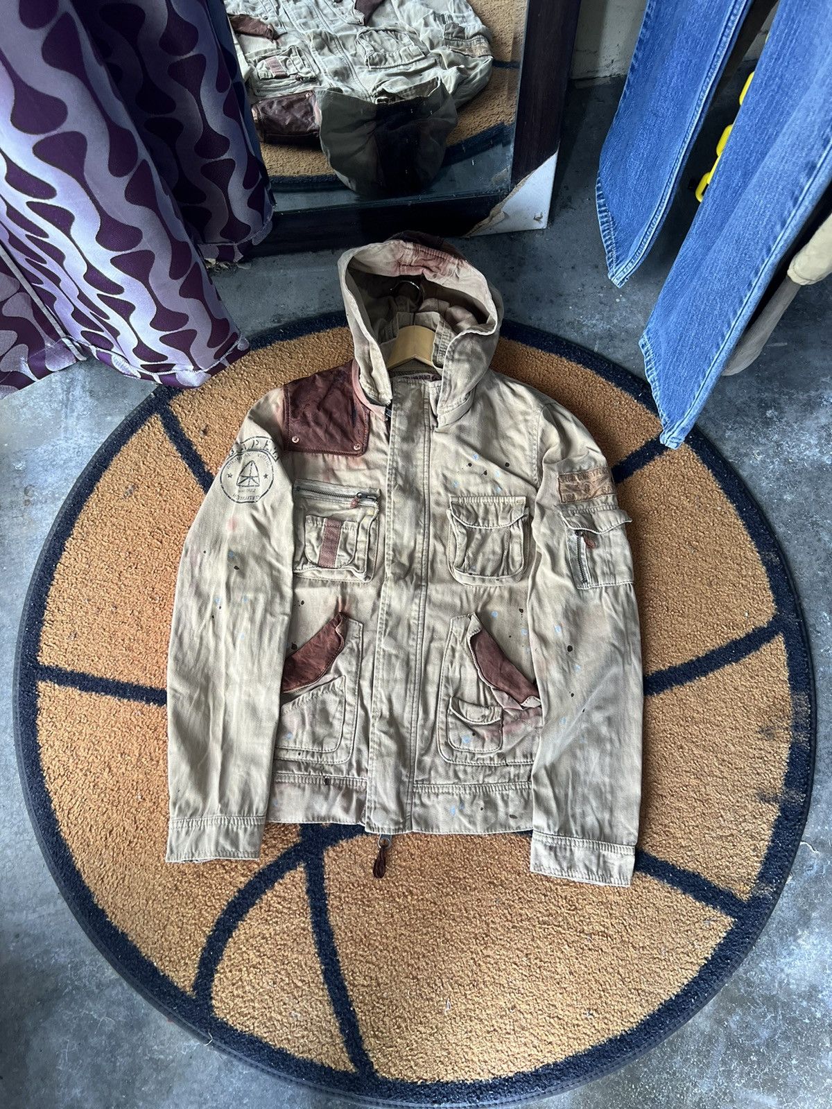 Other 🔥Distressed Bonds and Peace Multipockets Jacket Size S / US 4 / IT 40 - 1 Thumbnail