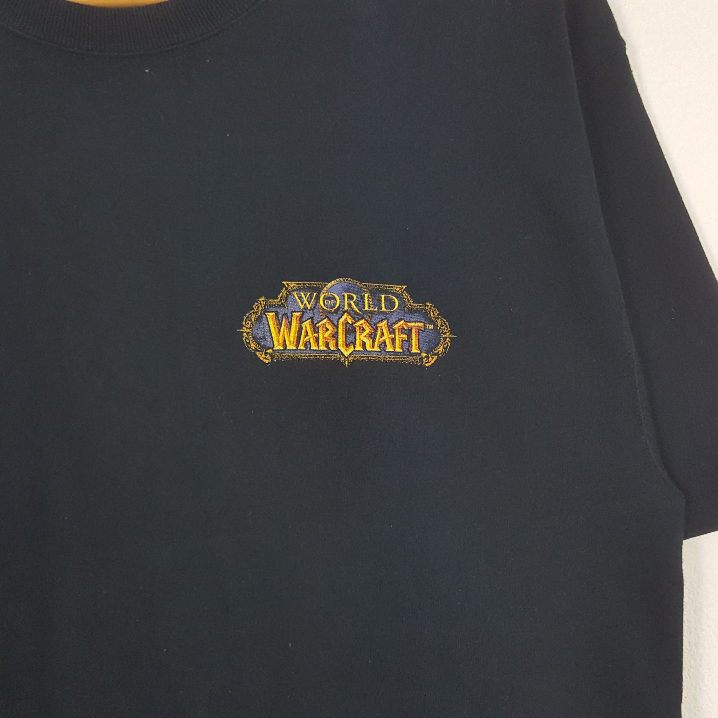Playstation × Vintage Vintage World Warcraft Playstation Video Game Promo Tshirt Size US L / EU 52-54 / 3 - 4 Thumbnail