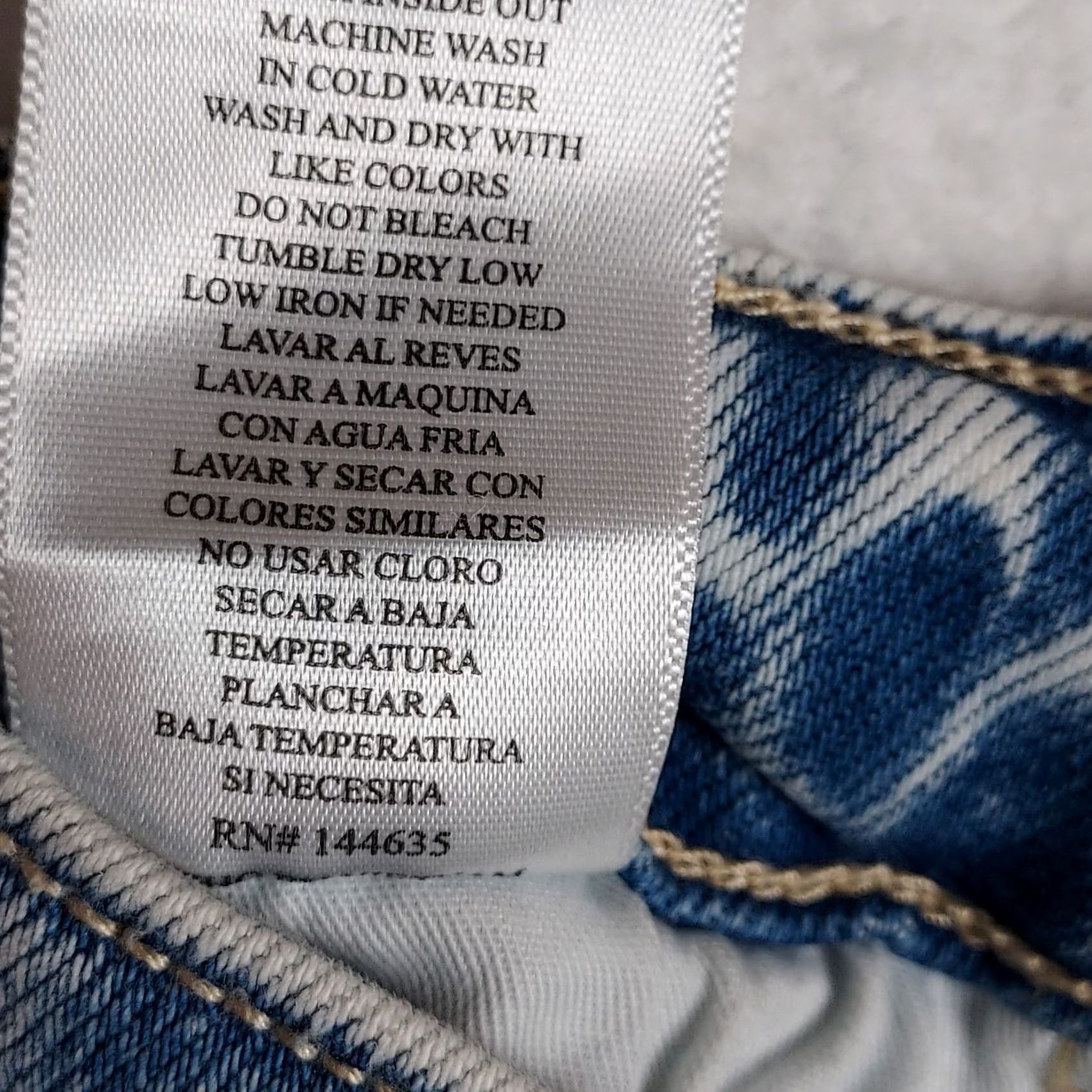 Vintage KanCan Womens 31 Low Rise Cutoff Denim Shorts Light Wash Blue 5-Pocket Button Denim Shorts Summer Spring Womens Size 24" / US 00 / IT 34 - 7 Thumbnail