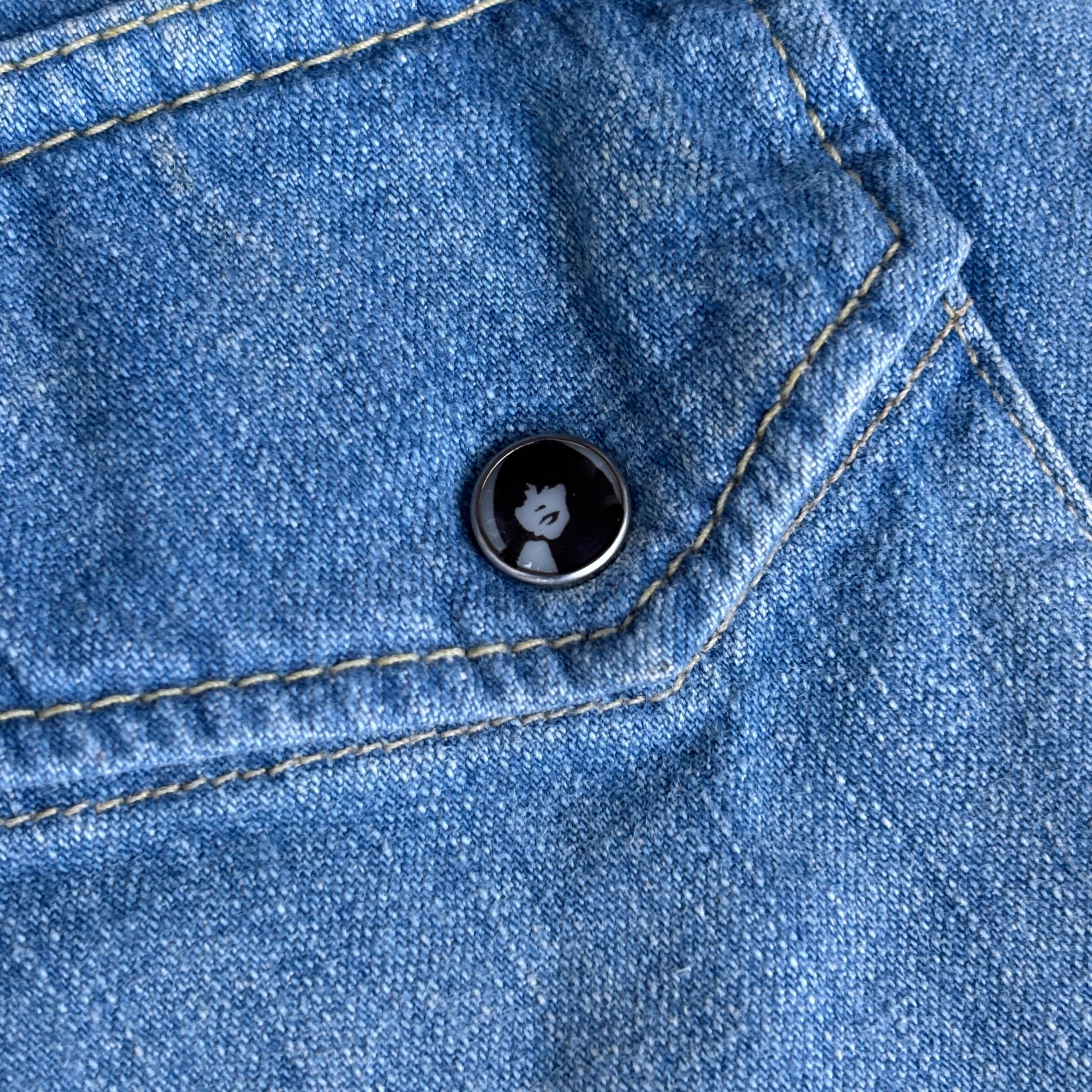 Hysteric Glamour vintage rare hysteric glamour pearl snapp button western Size US M / EU 48-50 / 2 - 4 Thumbnail