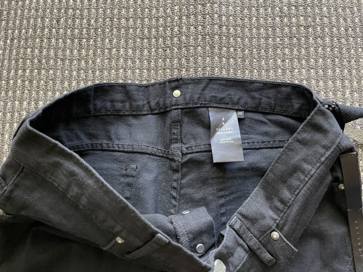Fagassent Toshiki Aoki Seigeki Knee Slit Jeans Size US 30 / EU 46 - 3 Thumbnail