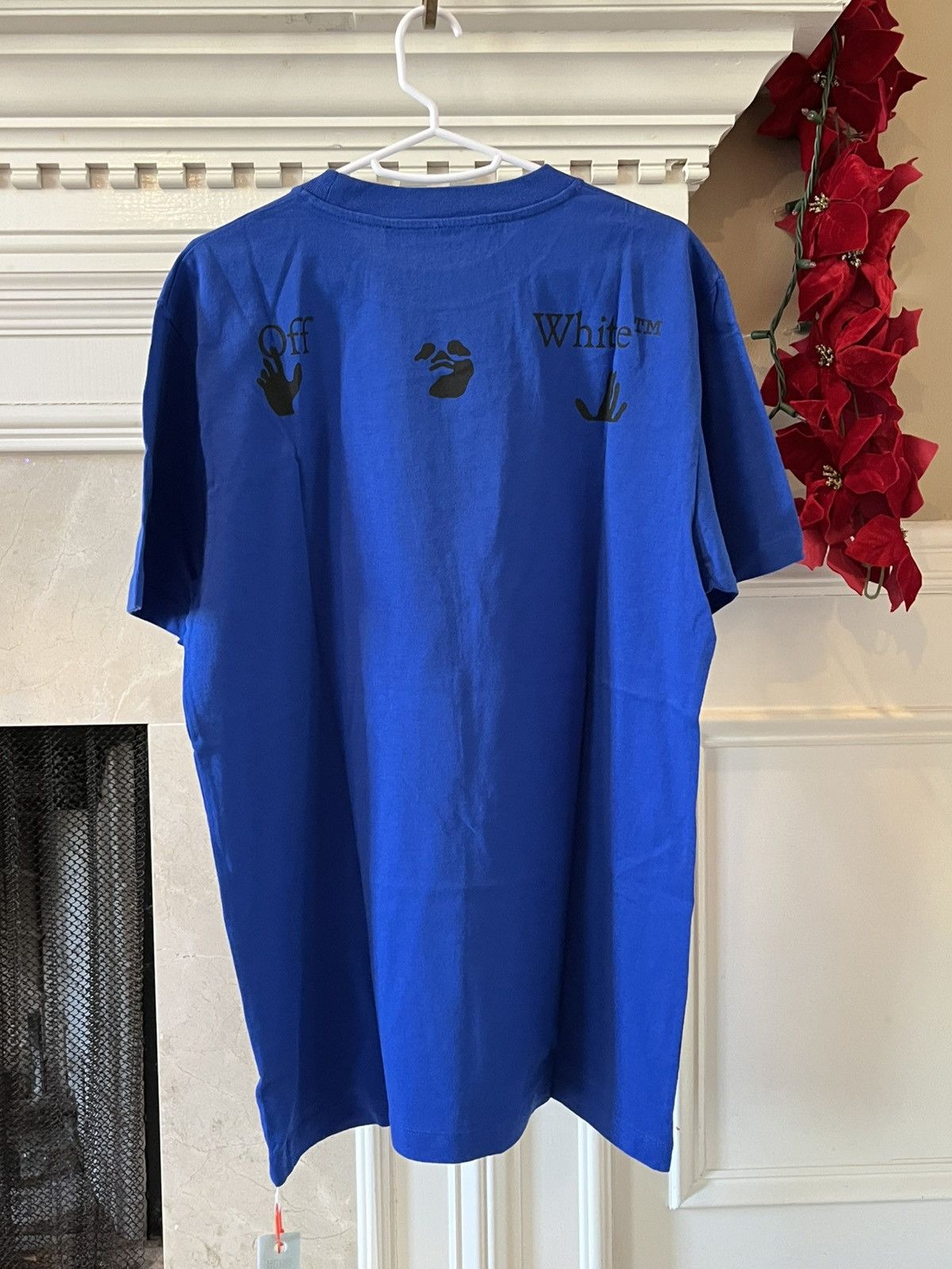 Off-White Blue Off-White t-shirt, never worn w tags Size US M / EU 48-50 / 2 - 4 Thumbnail