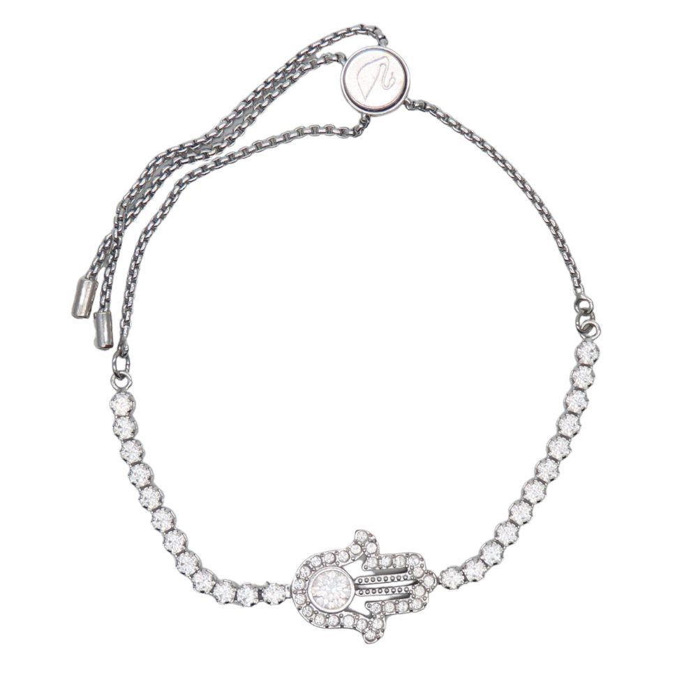 Swarovski Swarovski Subtle Hamsa Hand Bracelet Metal Bracelet DUTY FREE for USA