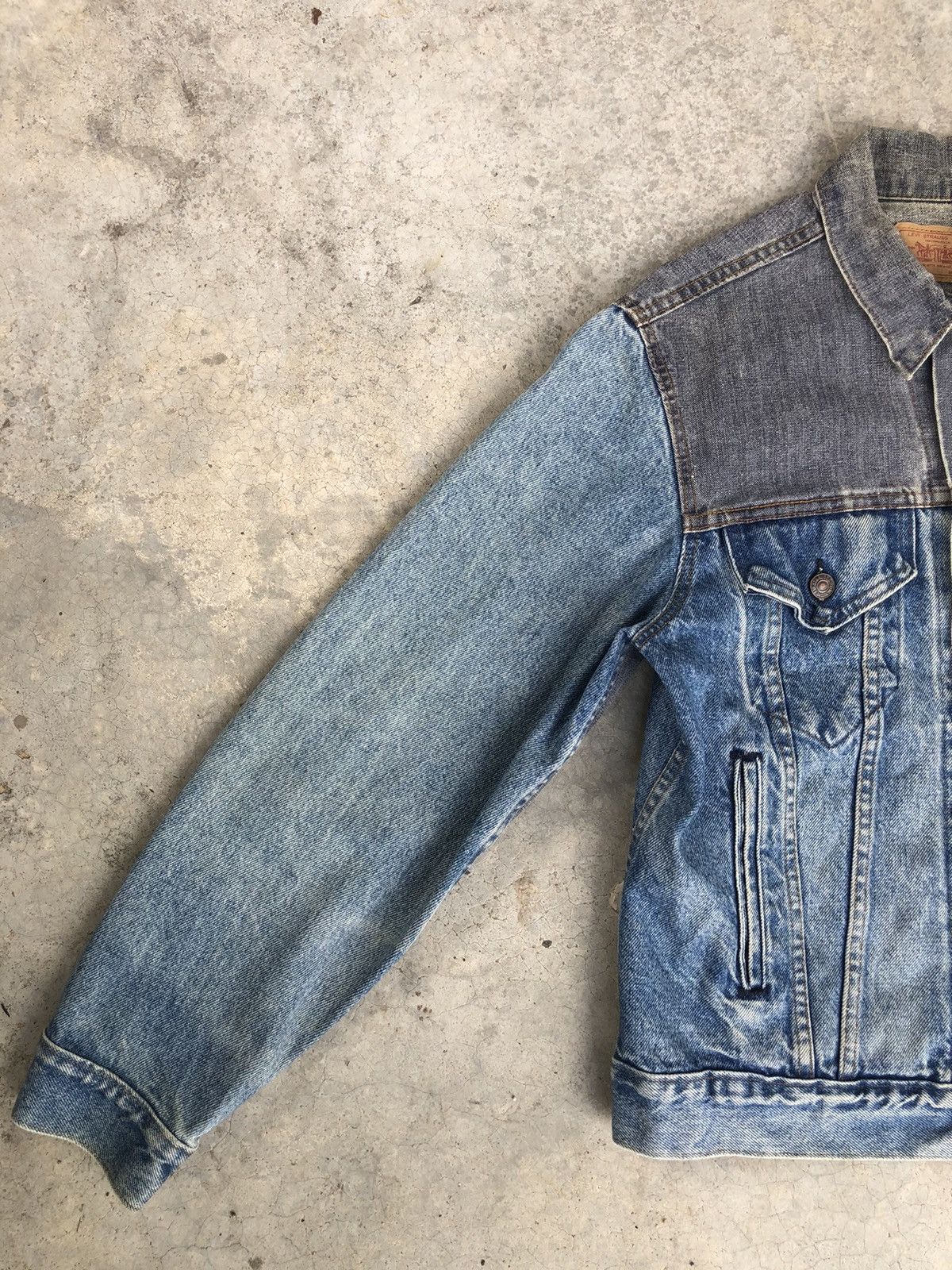 Levi's Vintage 80’s Levi’s Denim Jacket Distressed Jeans Size US M / EU 48-50 / 2 - 4 Thumbnail