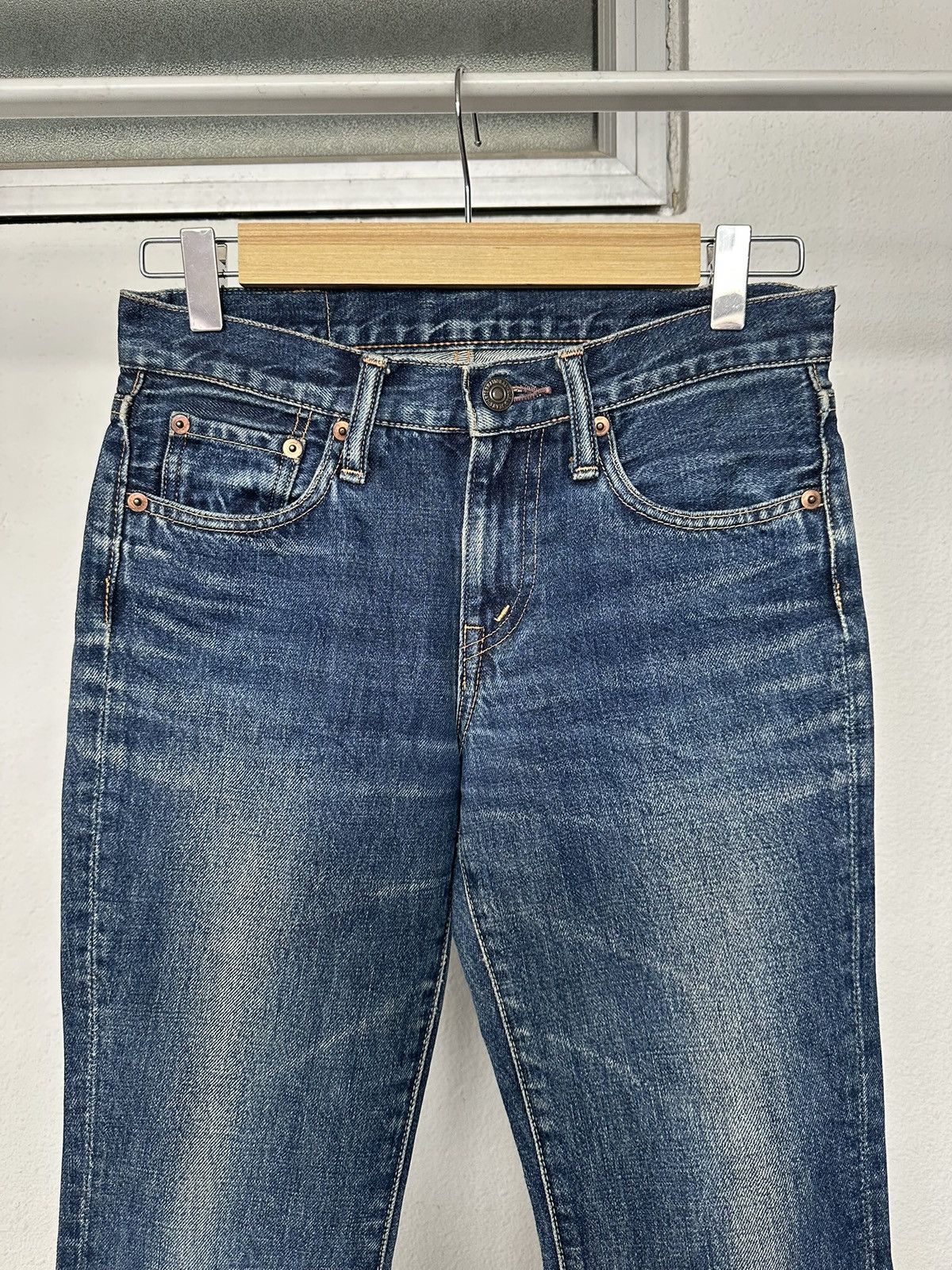 Kapital Early 00's Kapital flared raw denim jeans Size US 28 / EU 44 - 11 Thumbnail