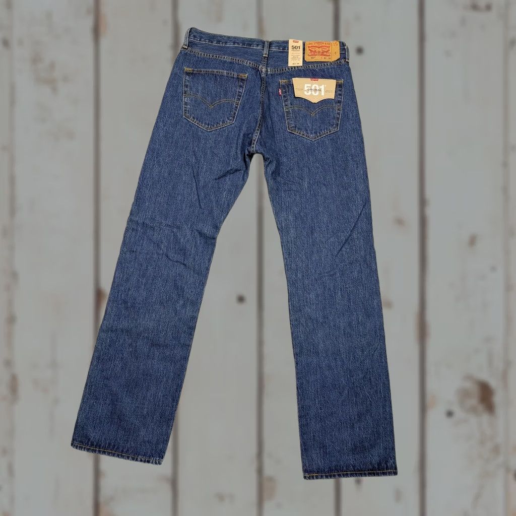 Levi's Levi'S 501 Mens Blue Denim Jeans - Size 36 Size US 36 / EU 52 - 1 Thumbnail