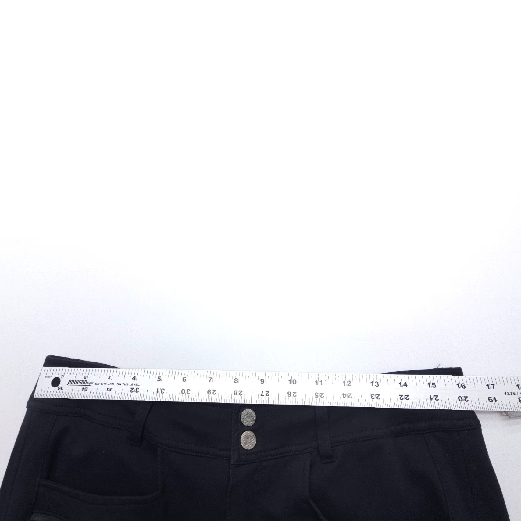 Vintage Title Nine Active Stretch Ponte Pants Womens 12 Black Hiking Walking Golf Travel Pants Mens Womens? Size 34" / US 12 / IT 48 - 6 Thumbnail