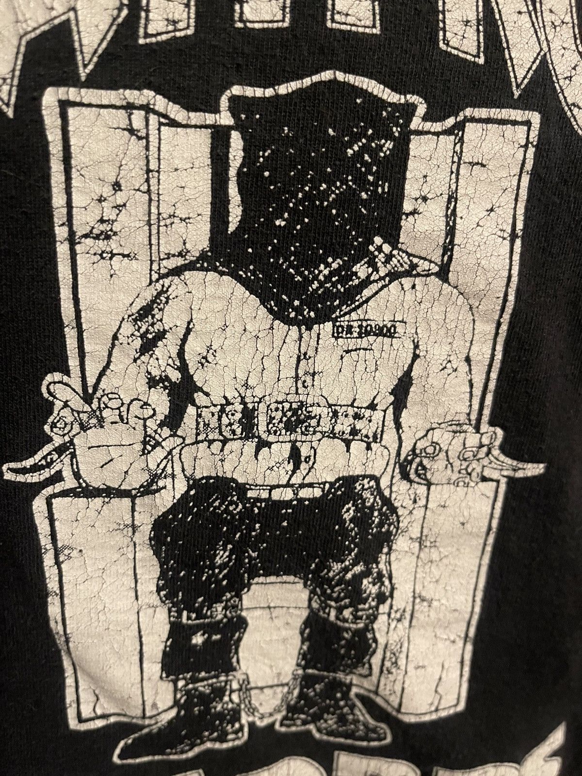 Other Original late 90s vintage death row records black T-shirt Size US XL / EU 56 / 4 - 2 Thumbnail