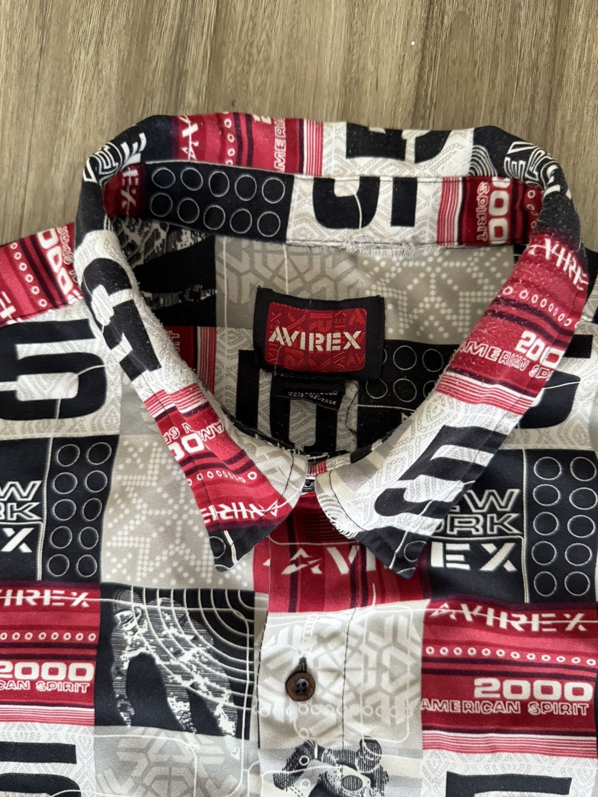 Avirex Vintage Avirex Y2K button up shirt size 3xl Size US XXL / EU 58 / 5 - 3 Thumbnail