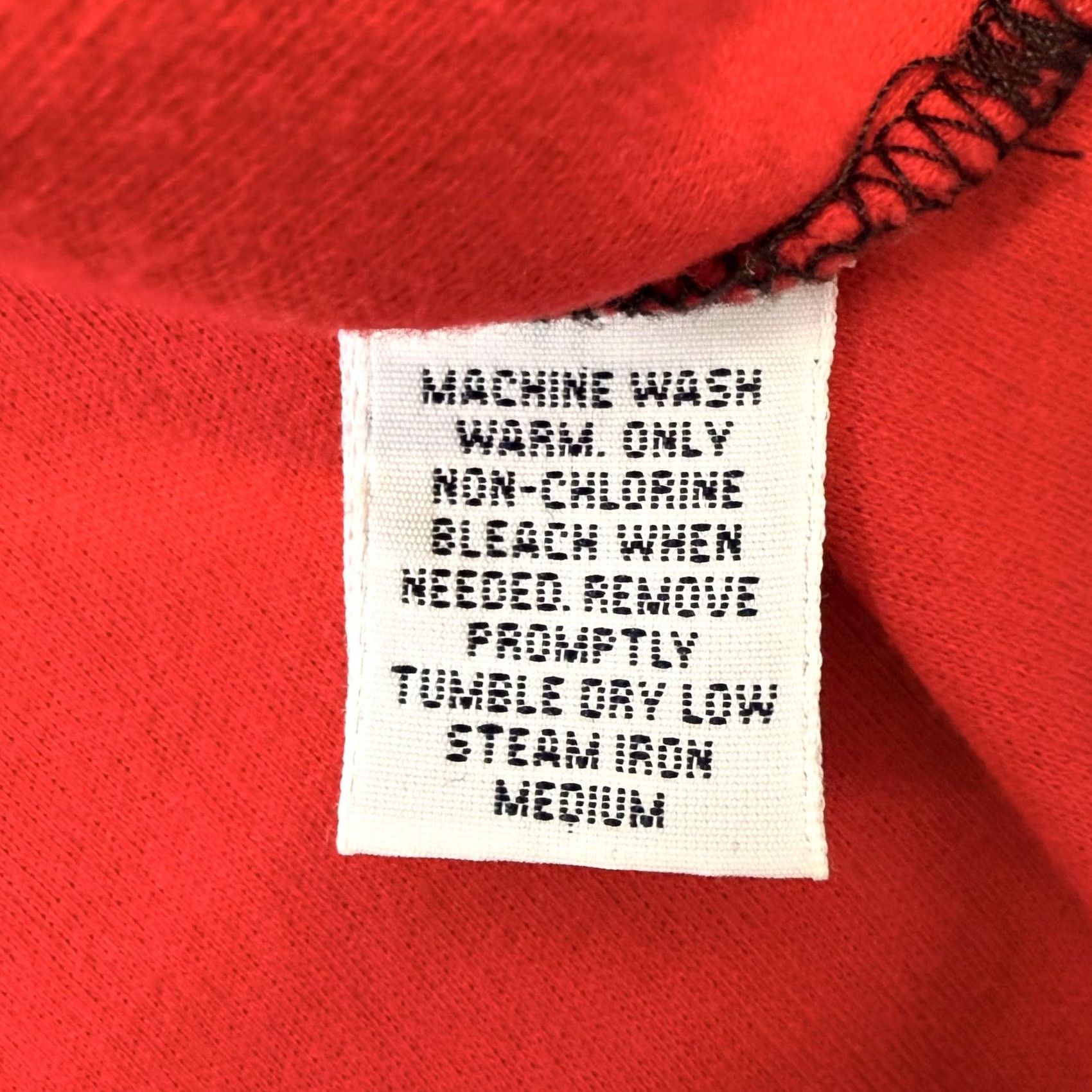 Polo Ralph Lauren Polo Sport Ralph Lauren Polo Shirt Mens M Red Striped 100% Cotton Polo Sport Logo Casual Short Sleeve Button Neckline Size US M / EU 48-50 / 2 - 7 Thumbnail