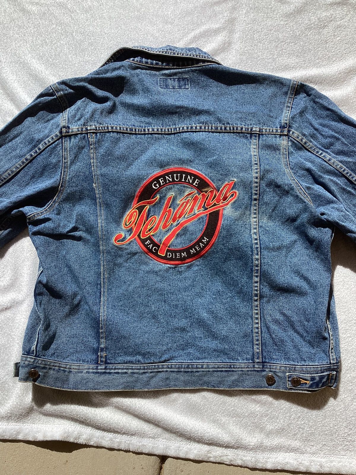 Other Vtg Authentic Tehama Clint Eastwood Embroidered denim jacket Size US M / EU 48-50 / 2 - 2 Thumbnail