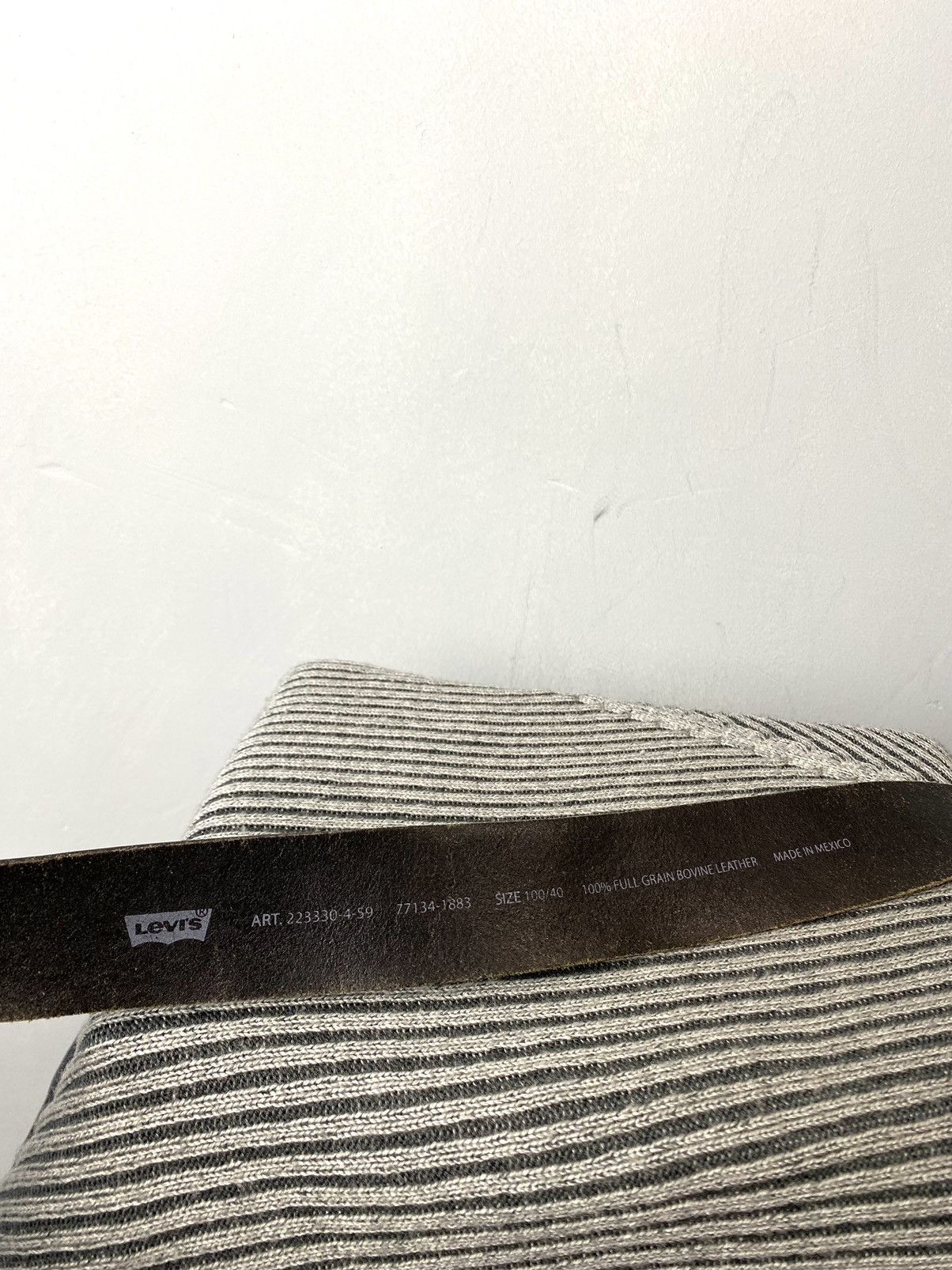 Levi's Vintage Levi’s Leather Belt Size ONE SIZE - 6 Thumbnail