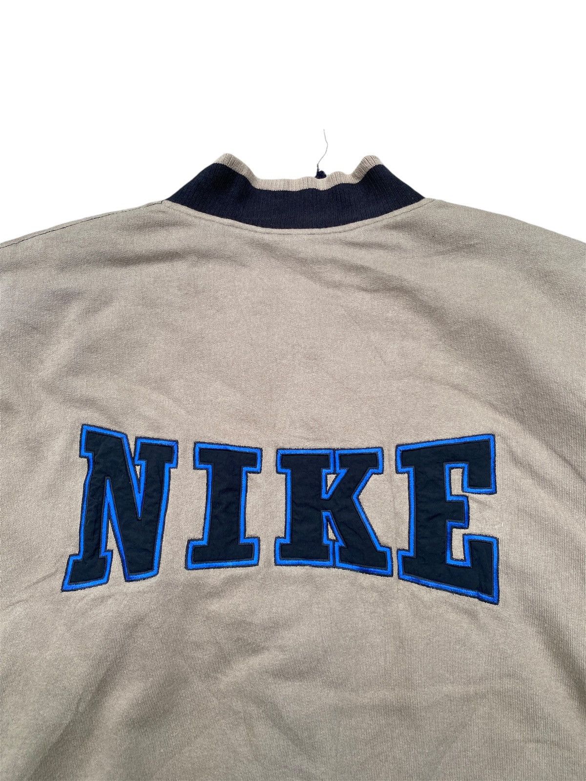 1990s - Vintage Nike Spellout Logo Varsity Jacket