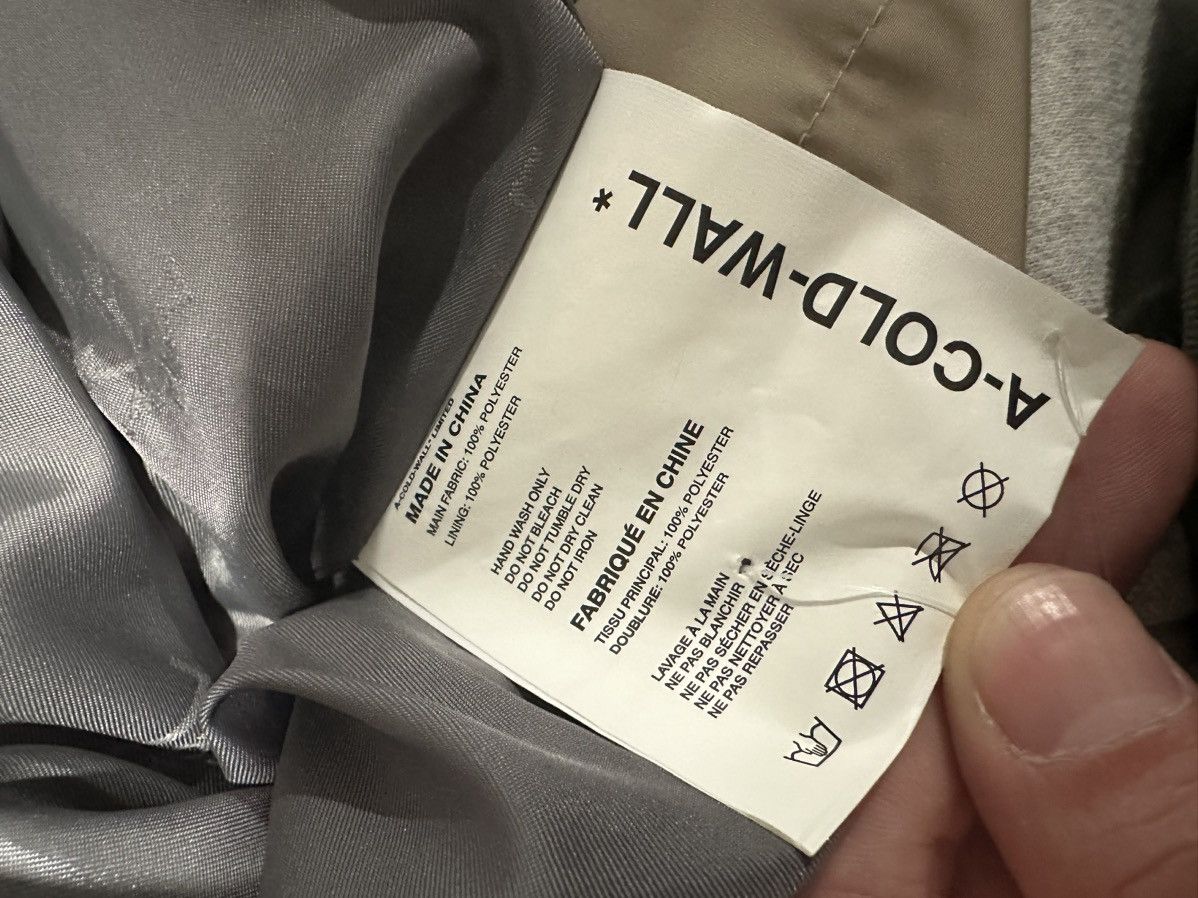 A-COLD-WALL* A-COLD-WALL PASSAGE JACKET Size US L / EU 52-54 / 3 - 4 Thumbnail