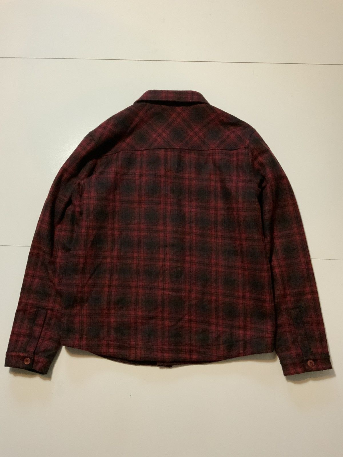 West Coast Choppers Jesse James West Coast Choppers Buffalo Plaid Wool Jacket Size US XXL / EU 58 / 5 - 2 Thumbnail