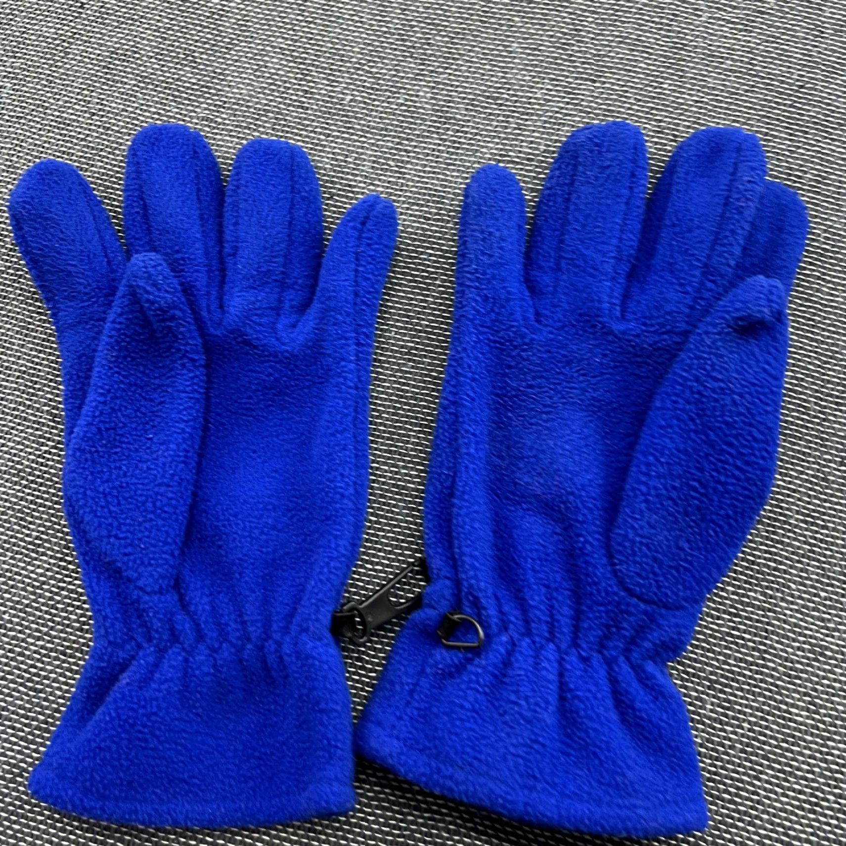 Nike VINTAGE Nike Fleece Gloves Size XS Running Blue Swoosh Sports Size XS / US 0-2 / IT 36-38 - 3 Thumbnail
