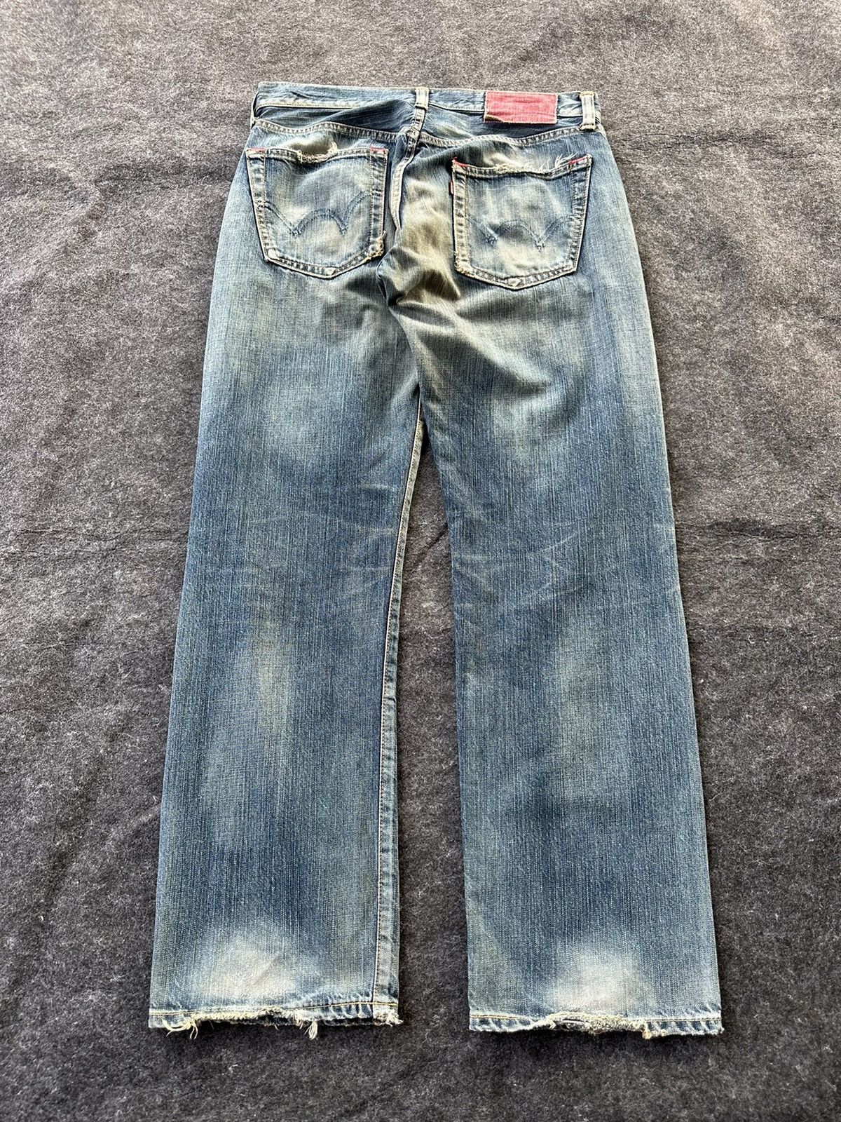 Edwin Vintage Edwin 504 Faded Washed Denim 32x32 D326 Size US 32 / EU 48 - 4 Thumbnail