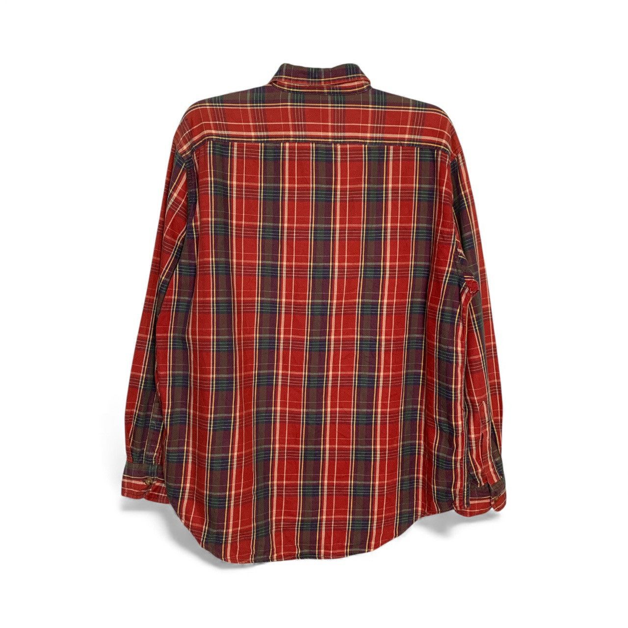 Levi's Rare Design Levi’s Red Plaid Button Up Shirts Size US M / EU 48-50 / 2 - 2 Thumbnail