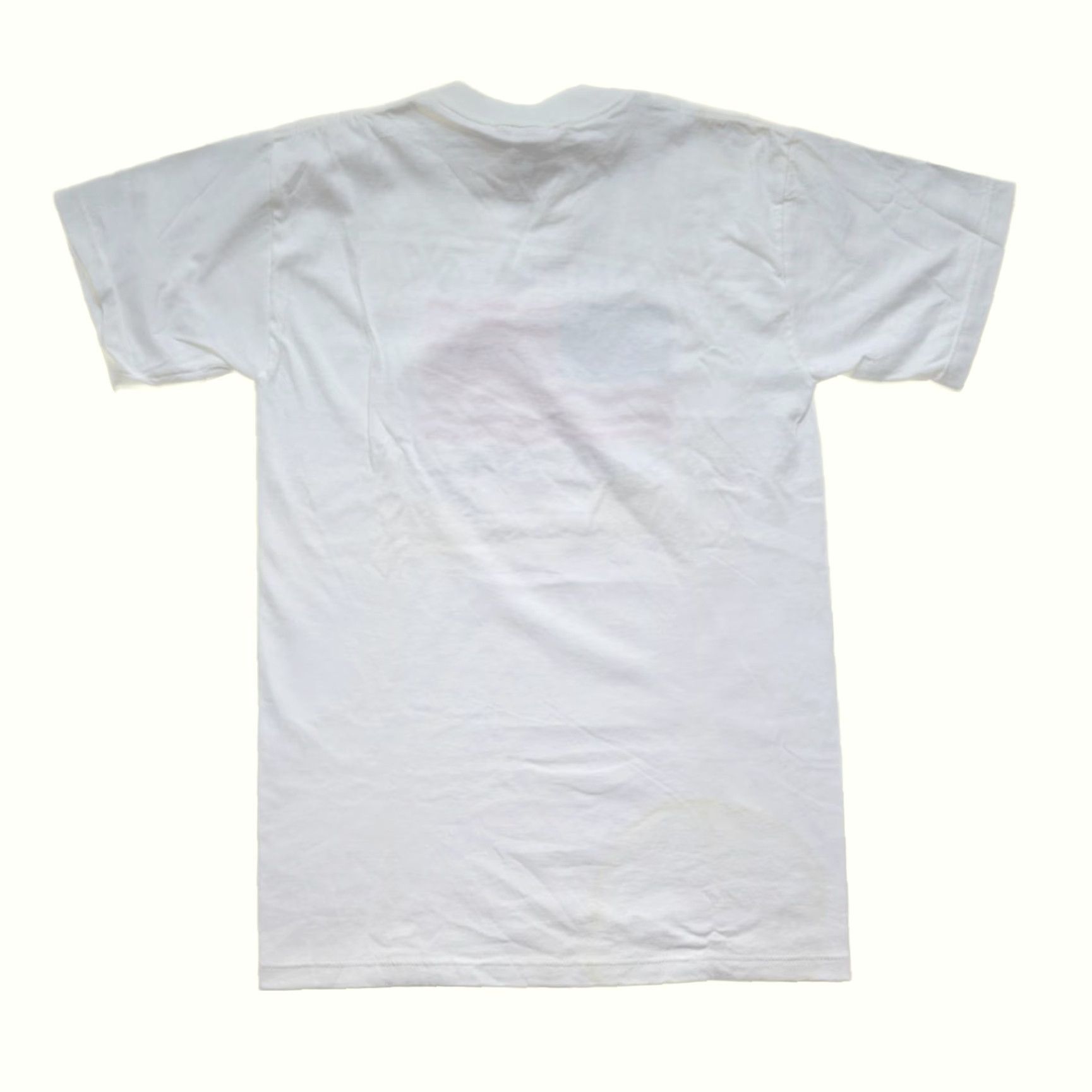 Jerzees VINTAGE JERZEES T-SHIRT White Cotton GRAPHIC USA SAVE THE CHILDREN Shirt S Mens Short Sleeve Crew Neck 18" Pit to Pit 28" Length NWT New Size US S / EU 44-46 / 1 - 3 Thumbnail