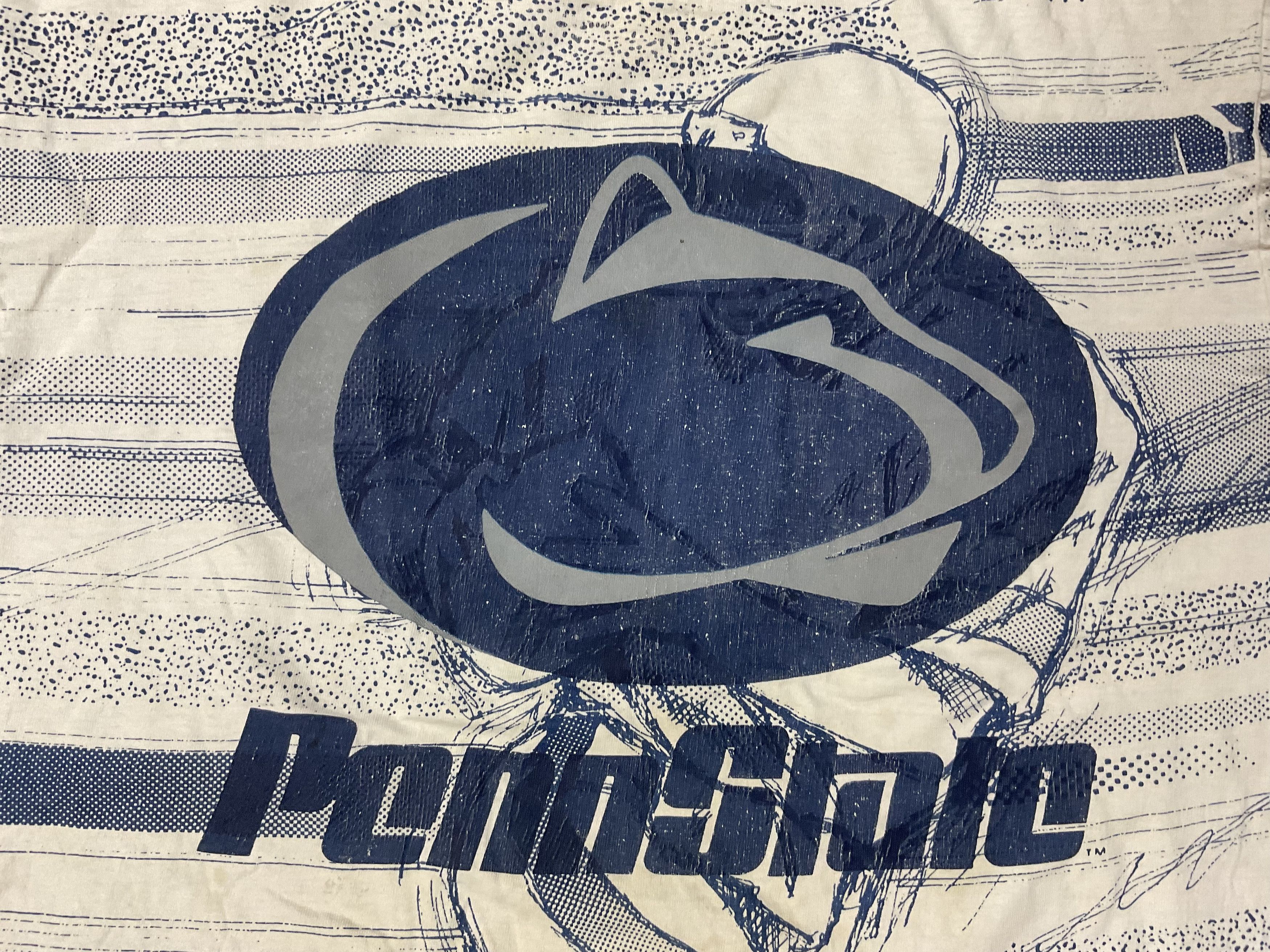 Vintage 90s Penn State Nittany Lions All Over Print T-Shirt