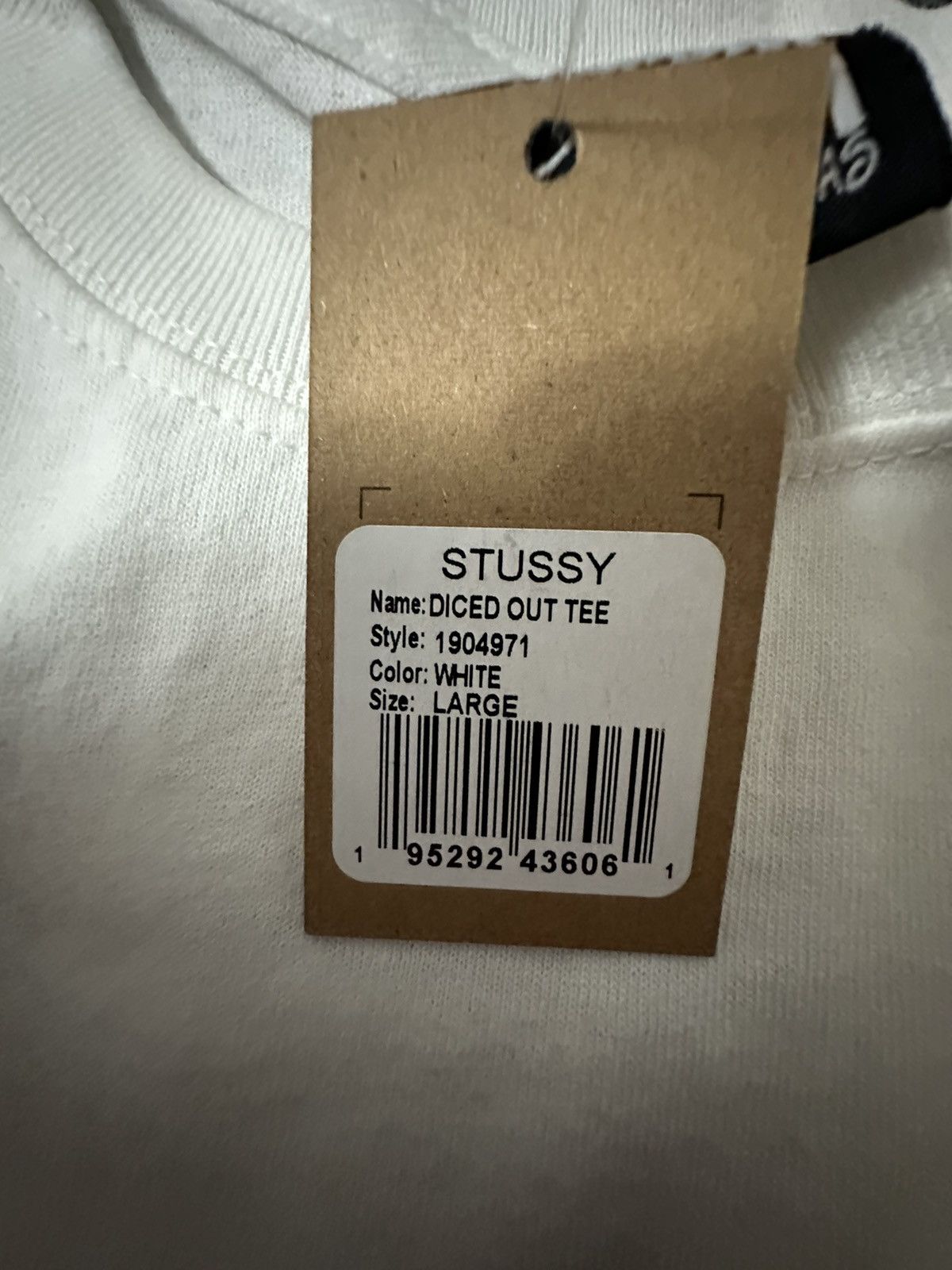 【本物保証 /関税・送料無料】Stussy Diced Out Tee Buy Stussy Diced Out Tee 'White' - 1904971 WHIT | GOAT