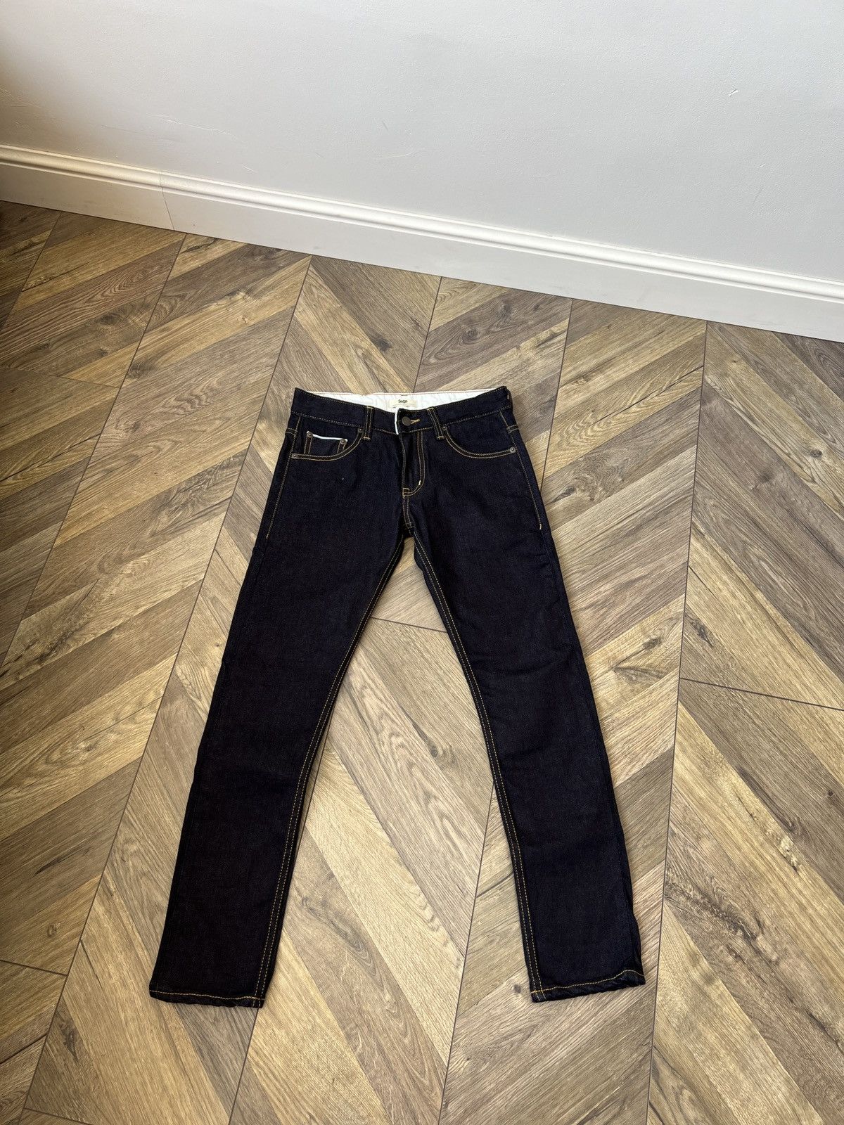 SoSo Vintage Soso Denim Blue indigo Selvedge Pants Size US 26 / EU 42 - 1 Thumbnail