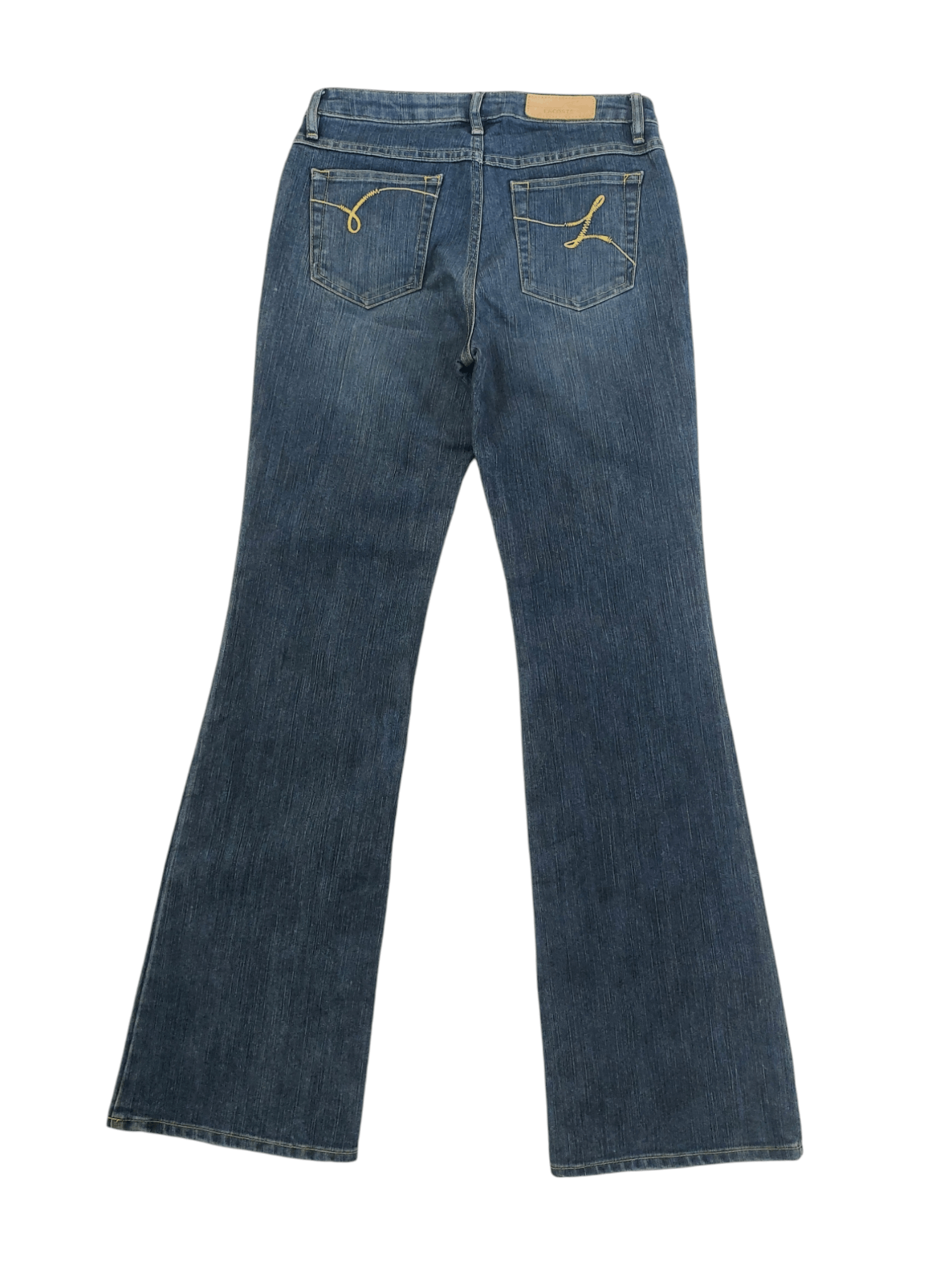 Lacoste Flare Vintage Lacoste Made in Japan Denim Size 26" / US 2 / IT 38 - 9 Thumbnail
