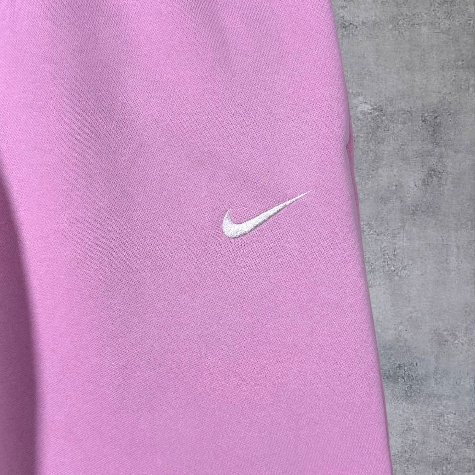 Nike Nike Sweatpants Joggers Pink Drawstring Waist Cuffed S Small Men Mini Swoosh Logo Size US 29 - 5 Thumbnail