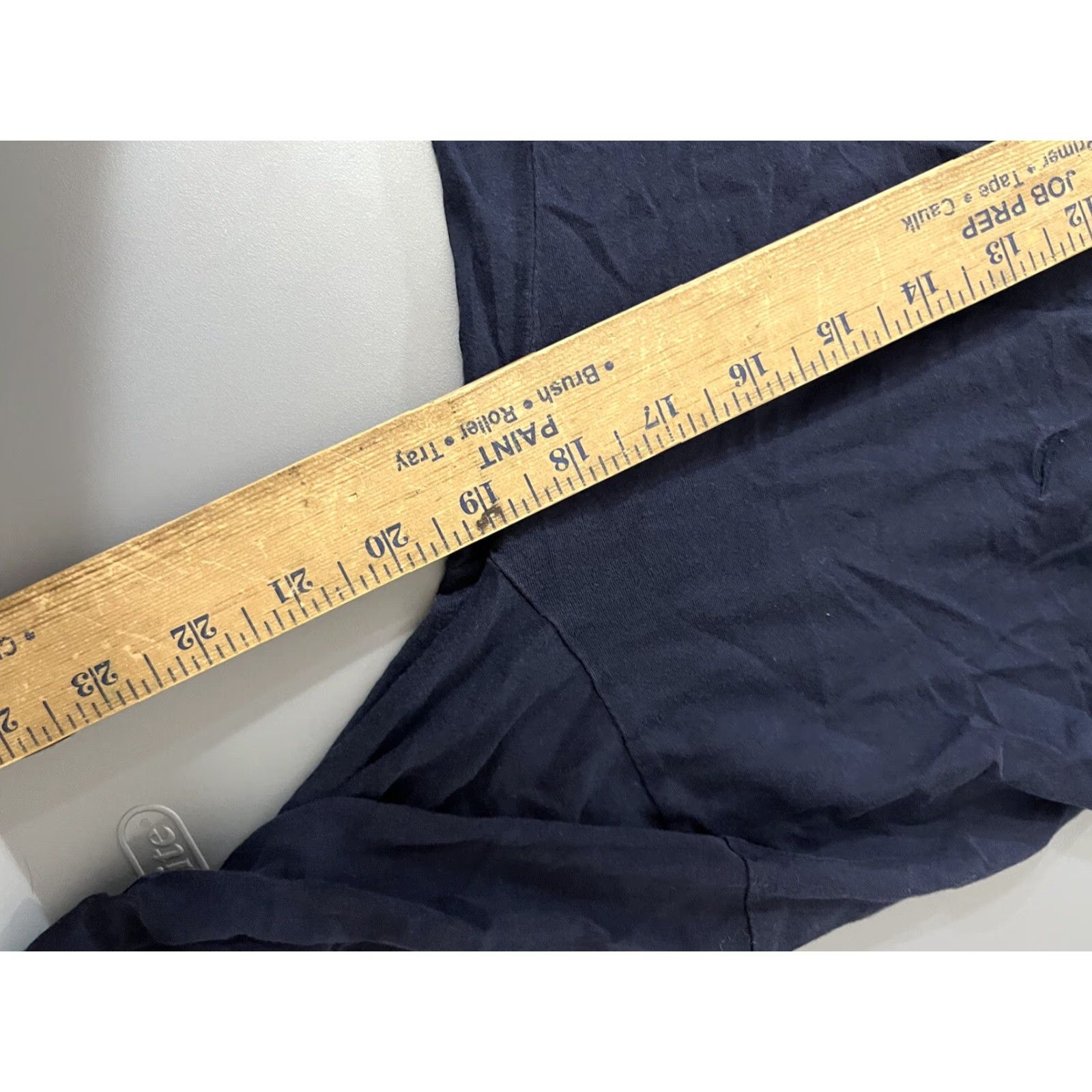 Nautica Nautica Womens 3/4 sleeve V neck blue/white striped top, size Medium Size M / US 6-8 / IT 42-44 - 5 Thumbnail