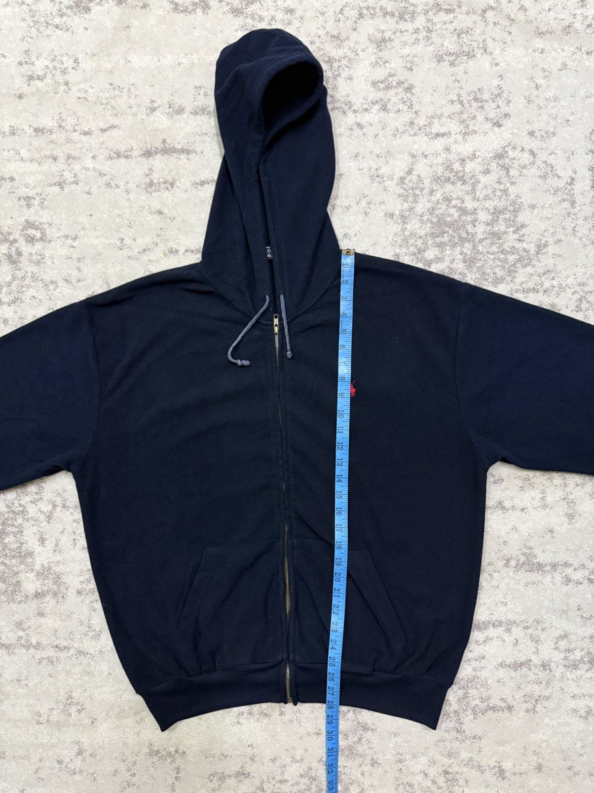 Polo Ralph Lauren Vintage Polo Ralph Lauren Small Pony Fleece Zip Up Sweater Size US XL / EU 56 / 4 - 16 Thumbnail
