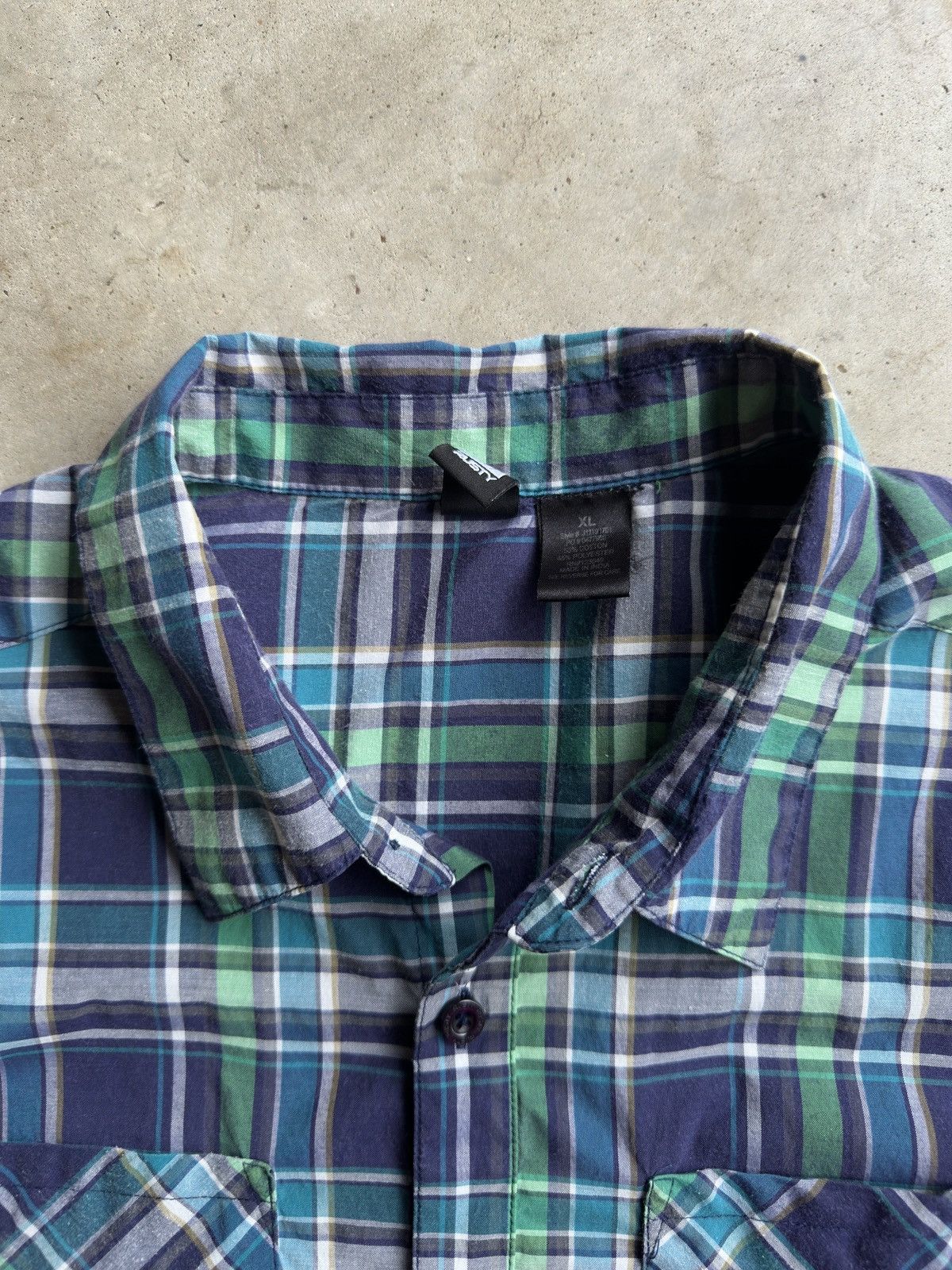 Other Vintage Cropped Plaid Button Down Shirt - S Size US S / EU 44-46 / 1 - 2 Thumbnail