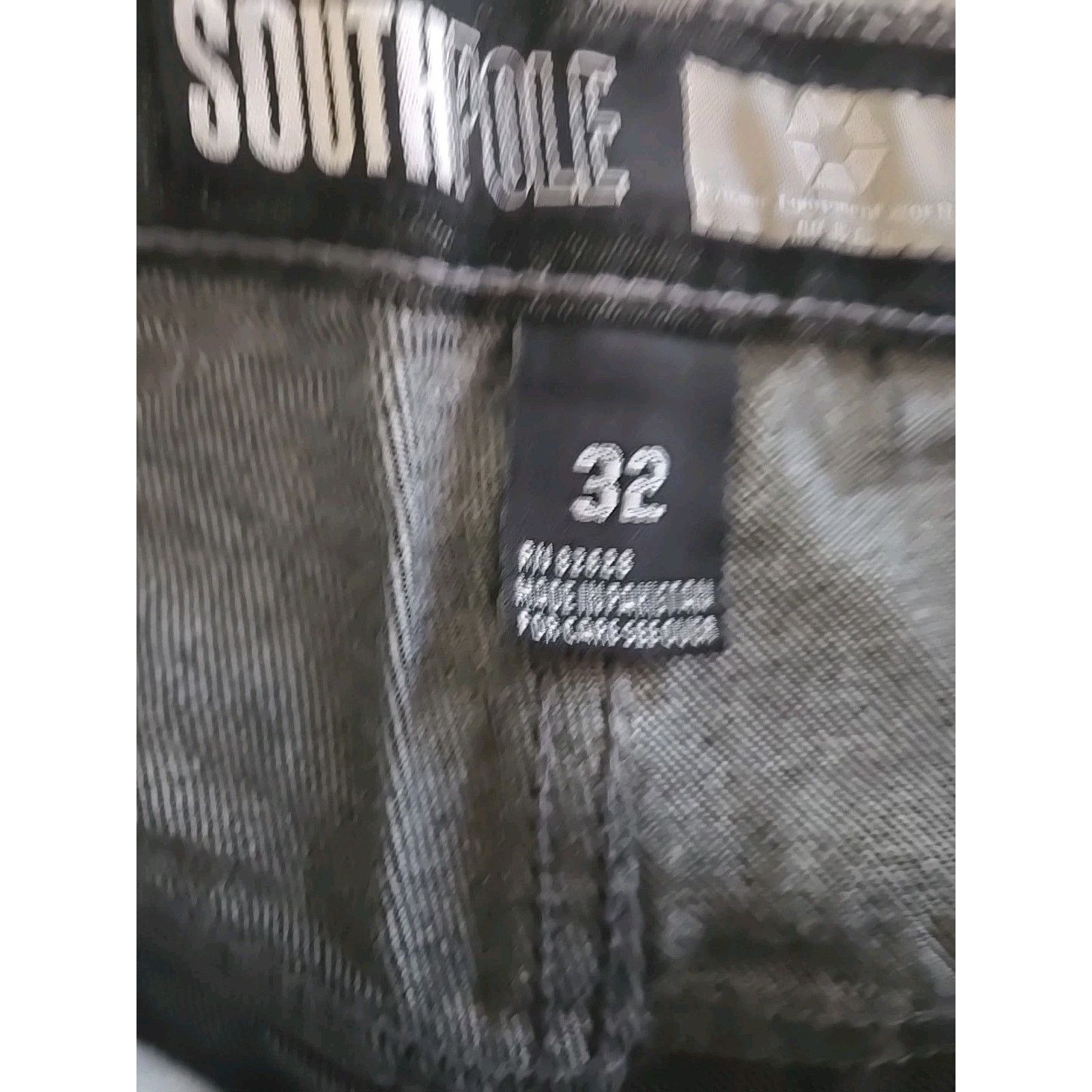 Southpole Vintage Southpole Jeans Mens 32x32 Black Baggy Grunge Y2K Size US 32 / EU 48 - 8 Thumbnail